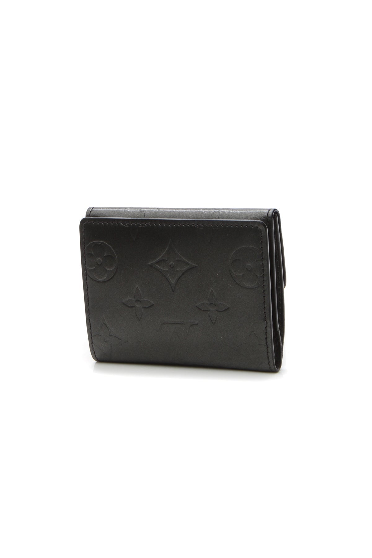 Monogram Mat Ludlow Compact Wallet - Charcoal