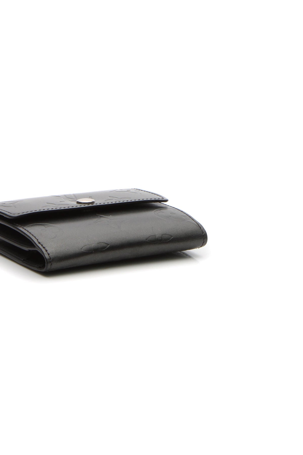 Monogram Mat Ludlow Compact Wallet - Charcoal