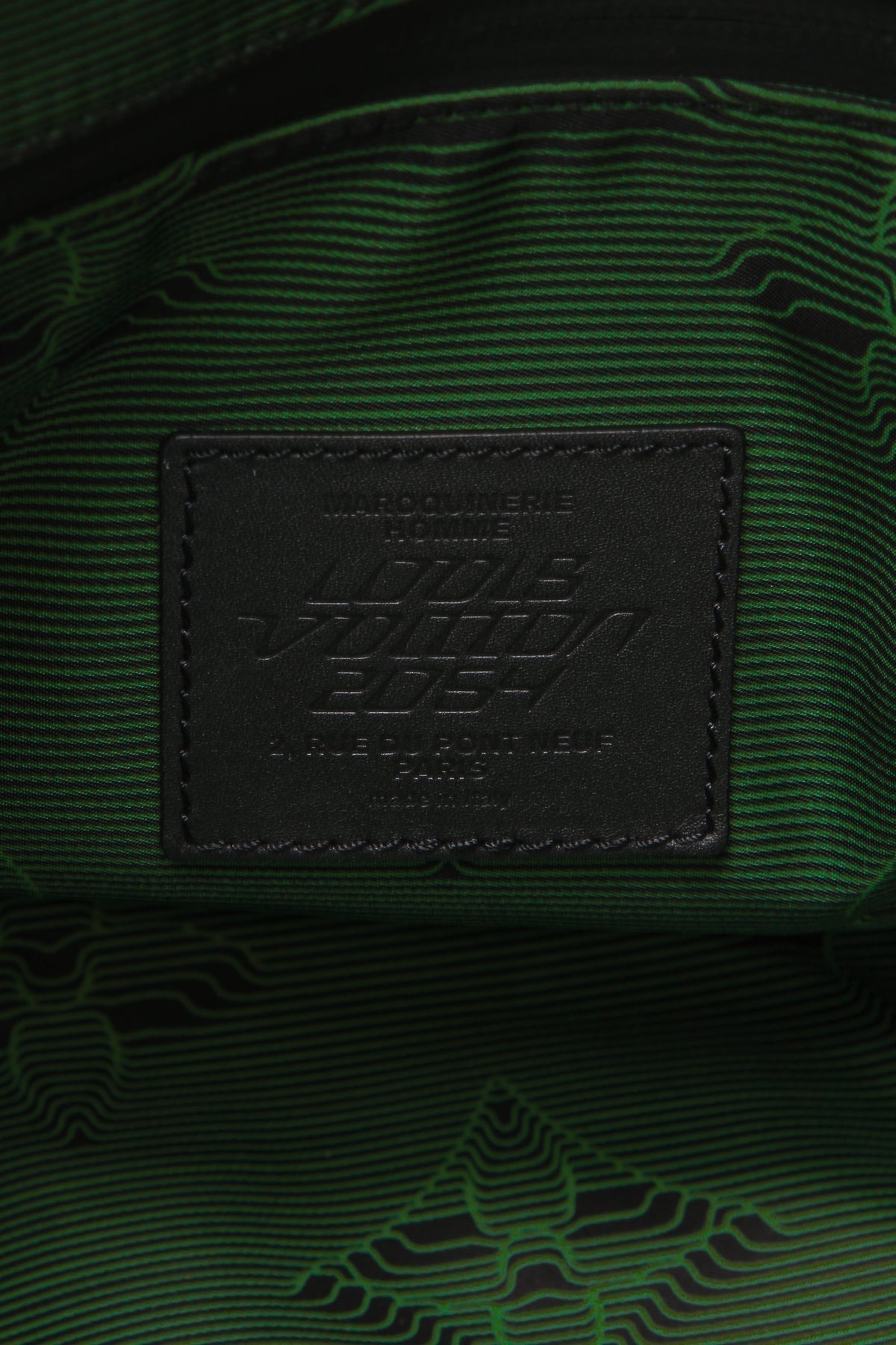 Reversible Keepall Bandouliere 50 Travel Bag - Black/Green