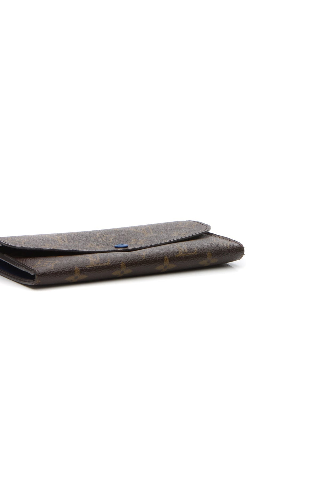 Emilie Wallet - Monogram/Blue