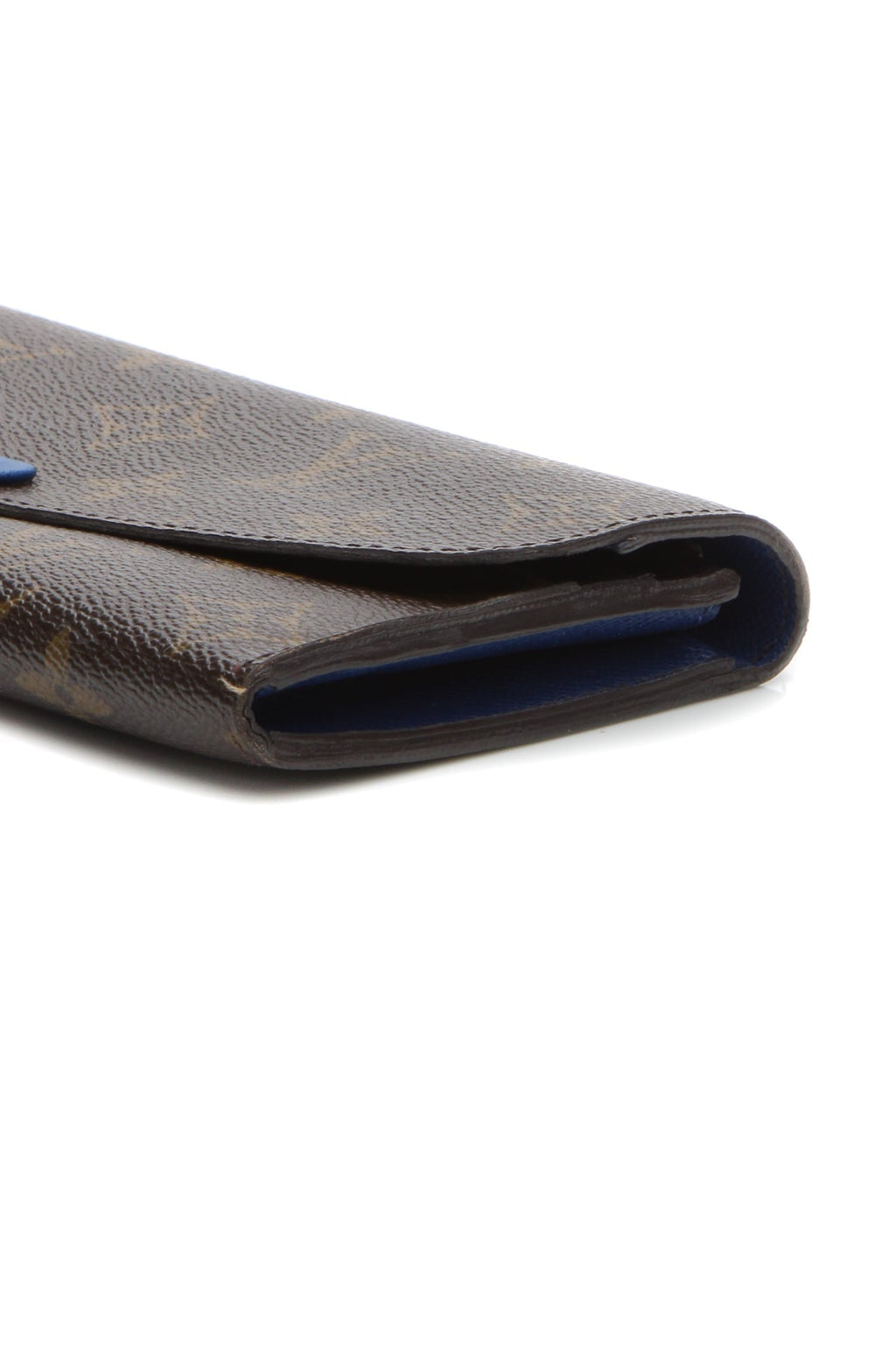 Emilie Wallet - Monogram/Blue