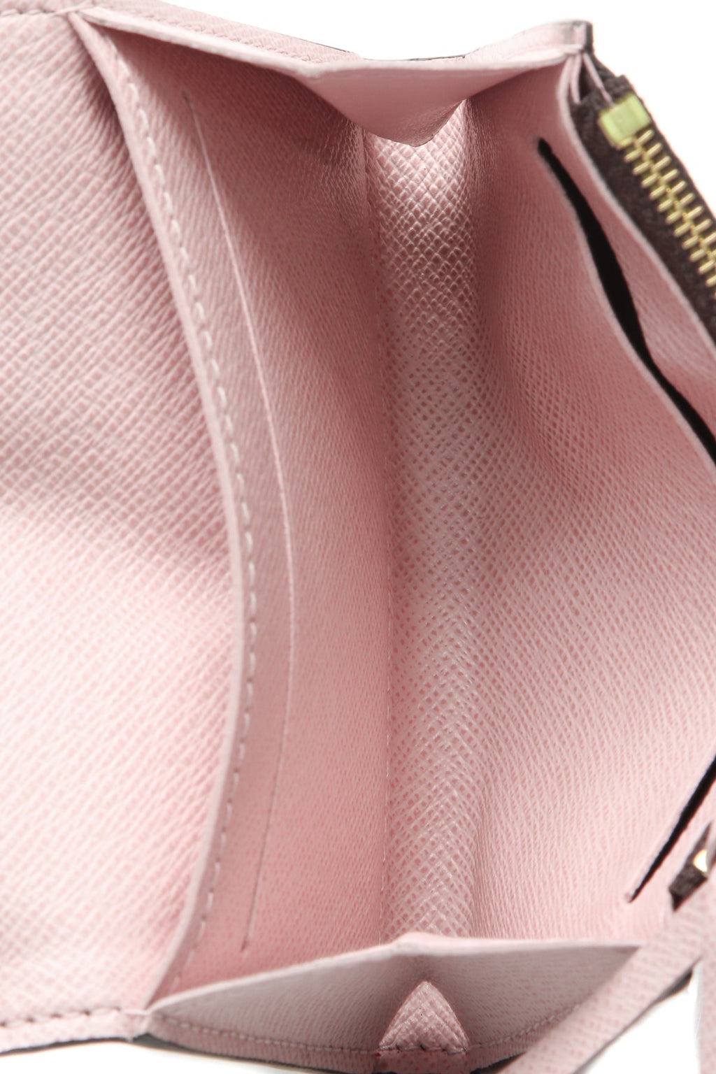 Rosalie Coin purse - Monogram/Rose Ballerine