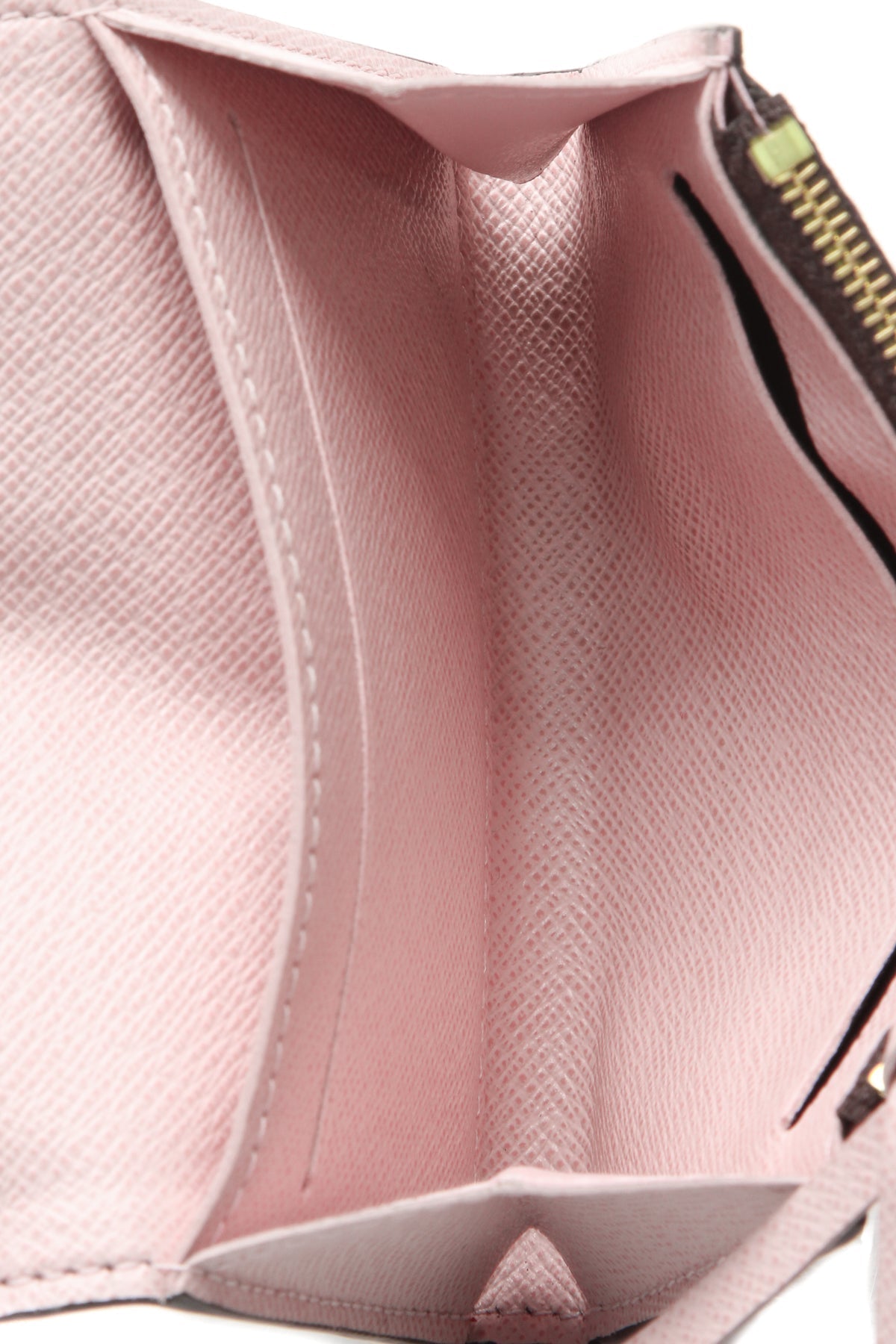 Rosalie Coin purse - Monogram/Rose Ballerine