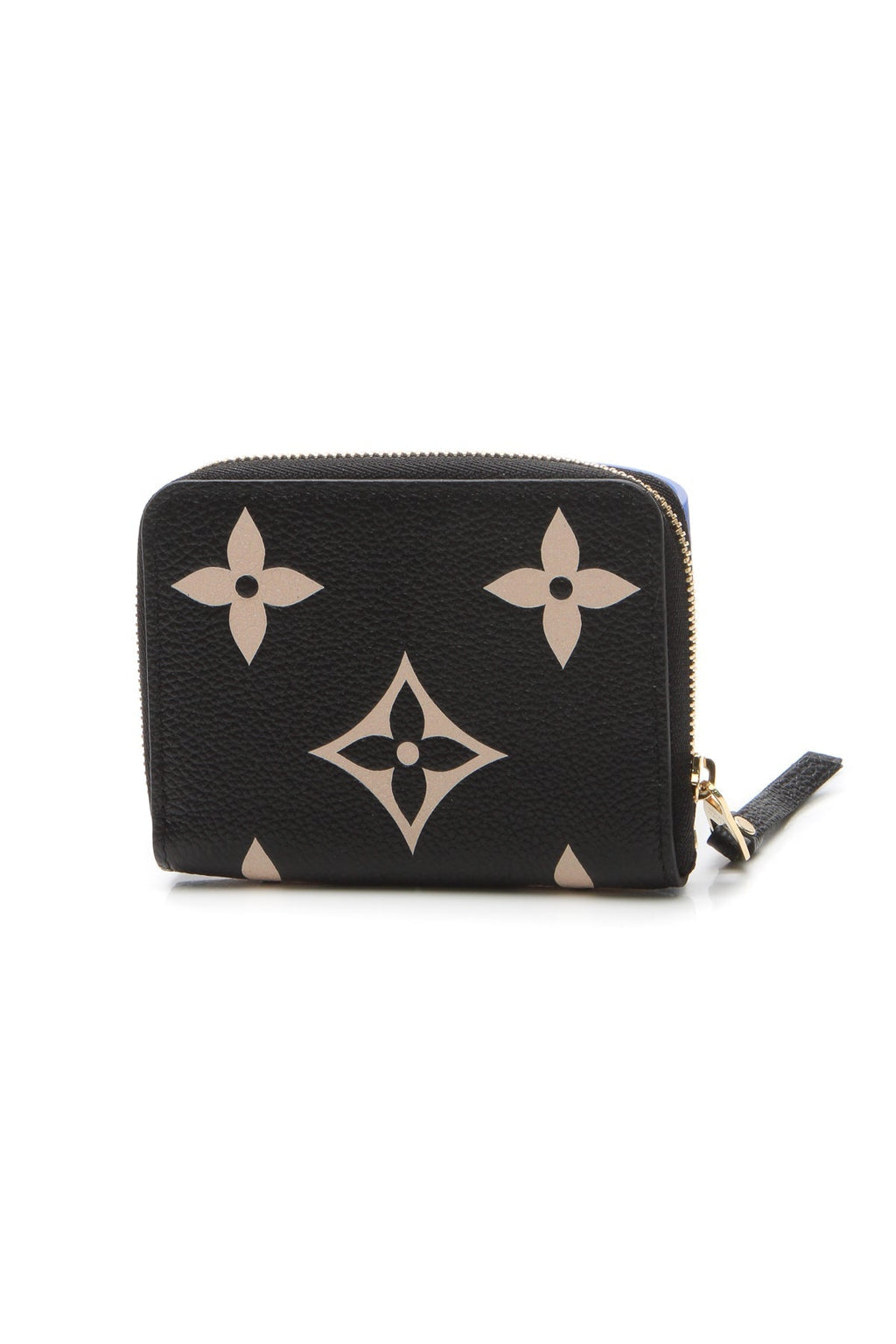 Bicolor Empreinte Zippy Wallet - Black
