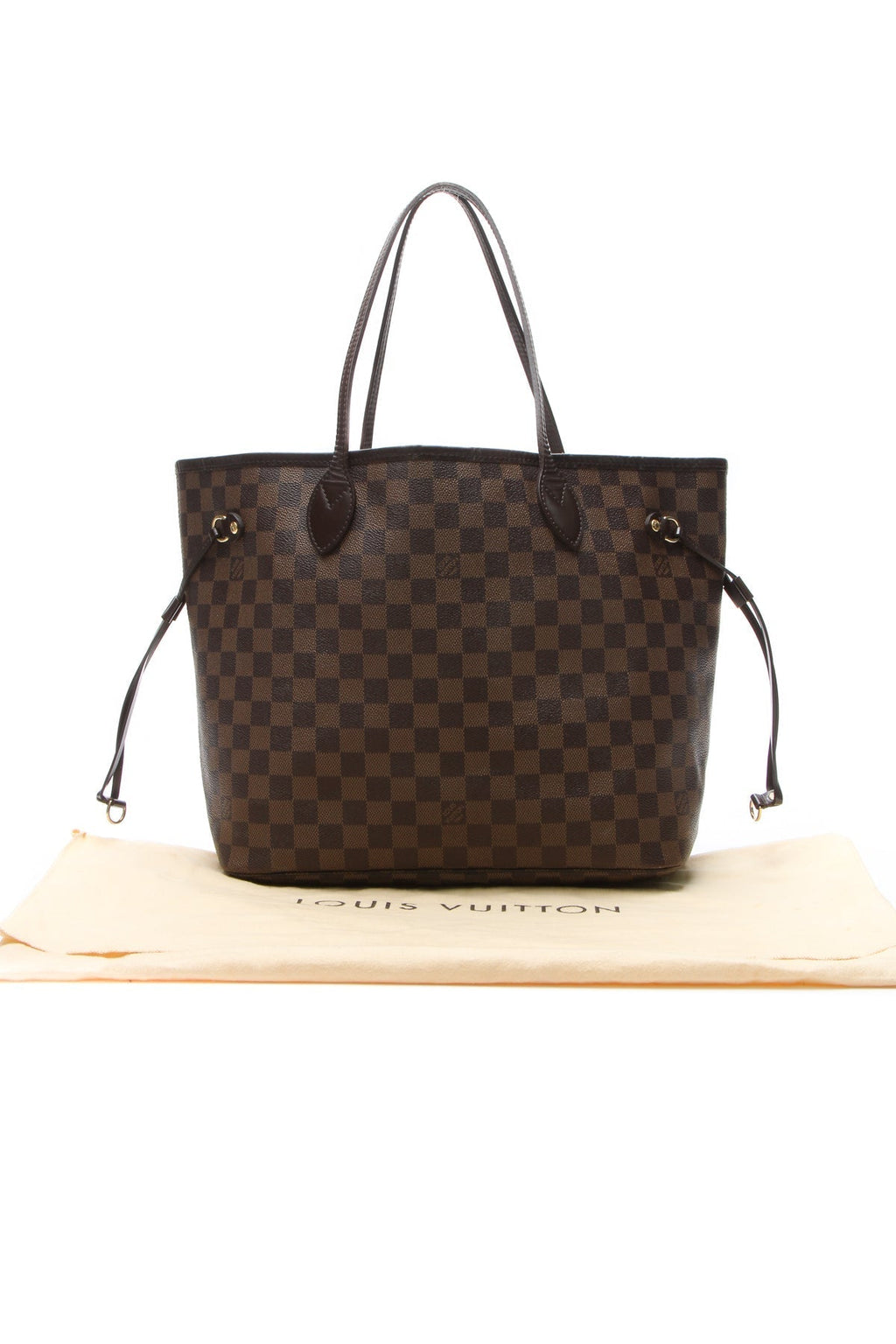 Neverfull MM Tote Bag - Damier Ebene