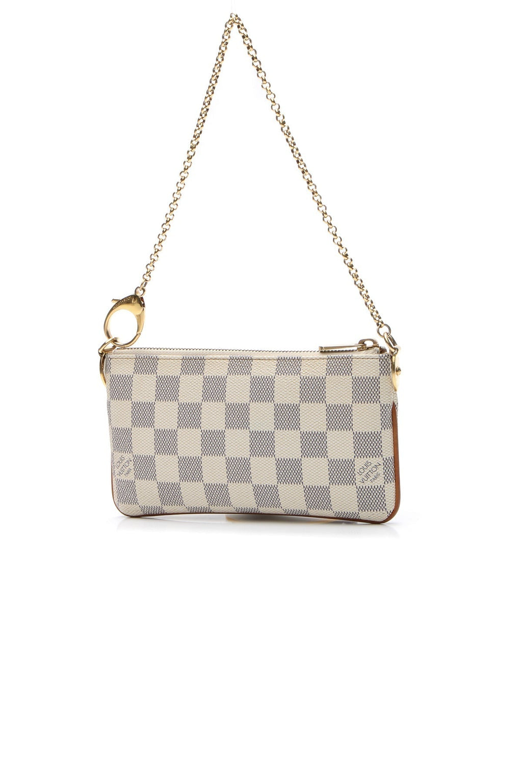 Milla MM Pochette Bag - Damier Azur