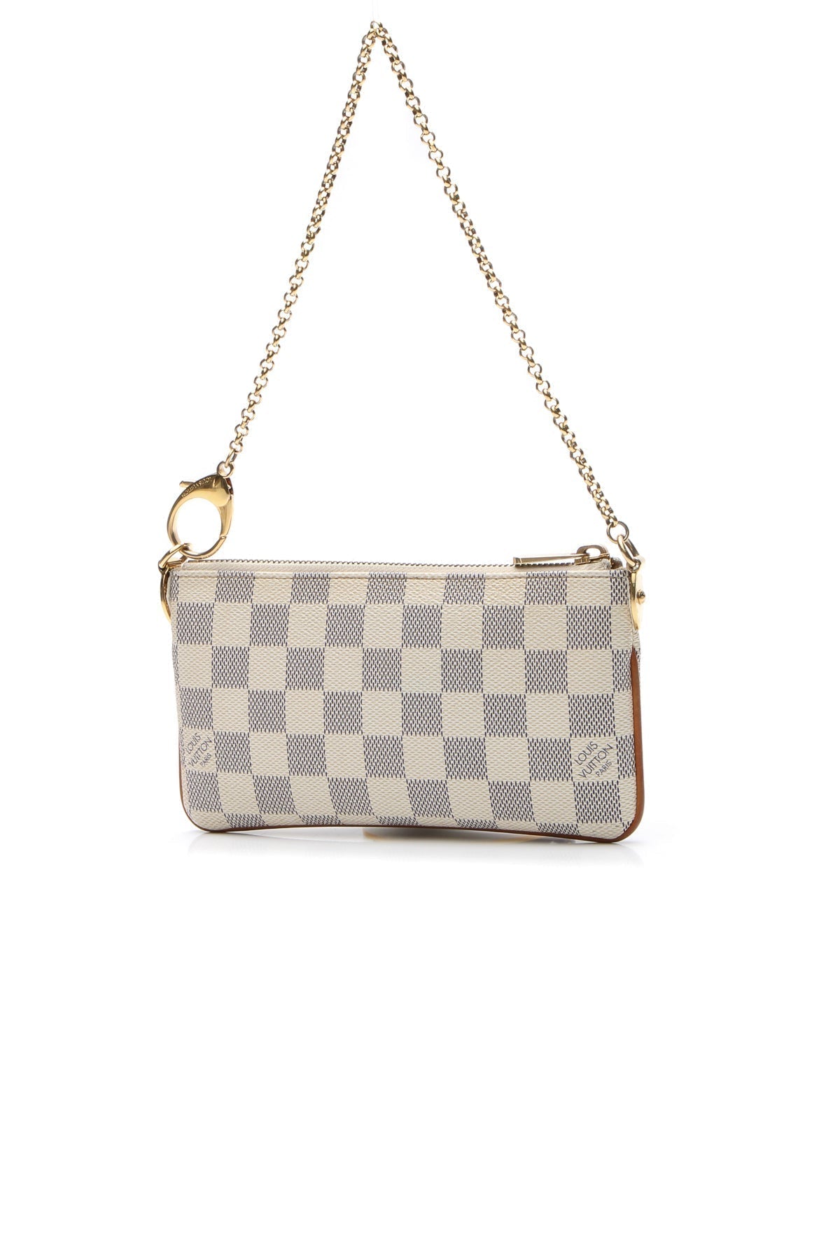 Milla MM Pochette Bag - Damier Azur