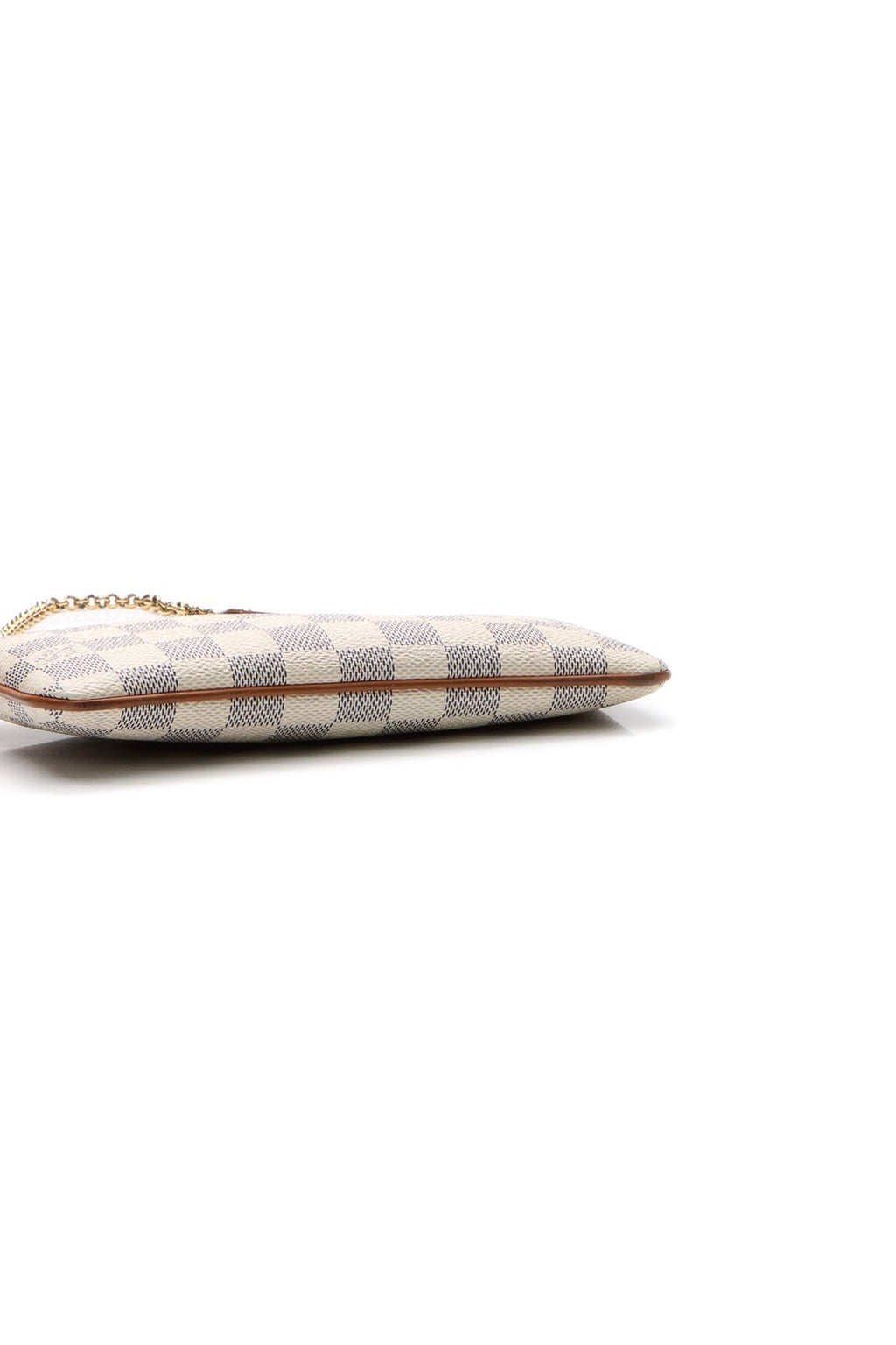 Milla MM Pochette Bag - Damier Azur