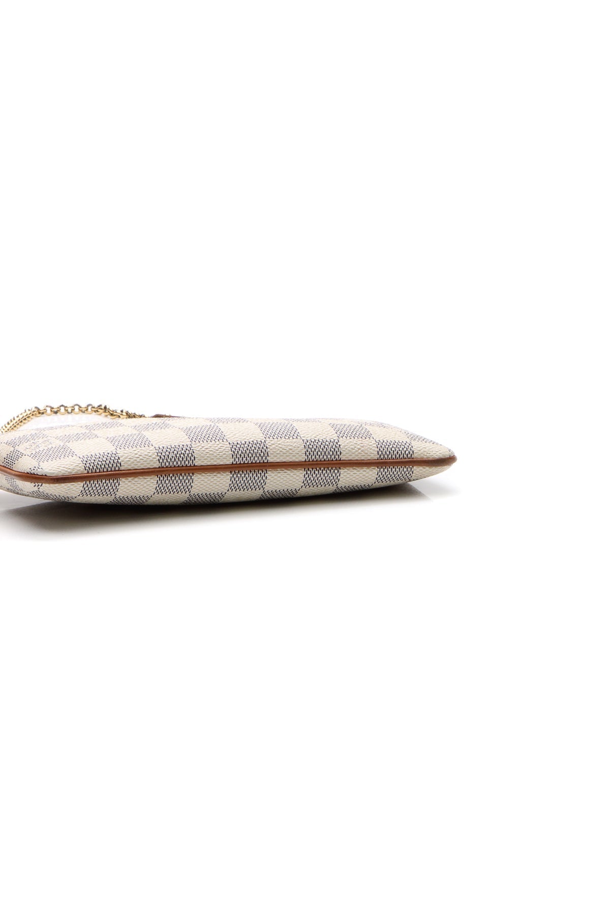 Milla MM Pochette Bag - Damier Azur
