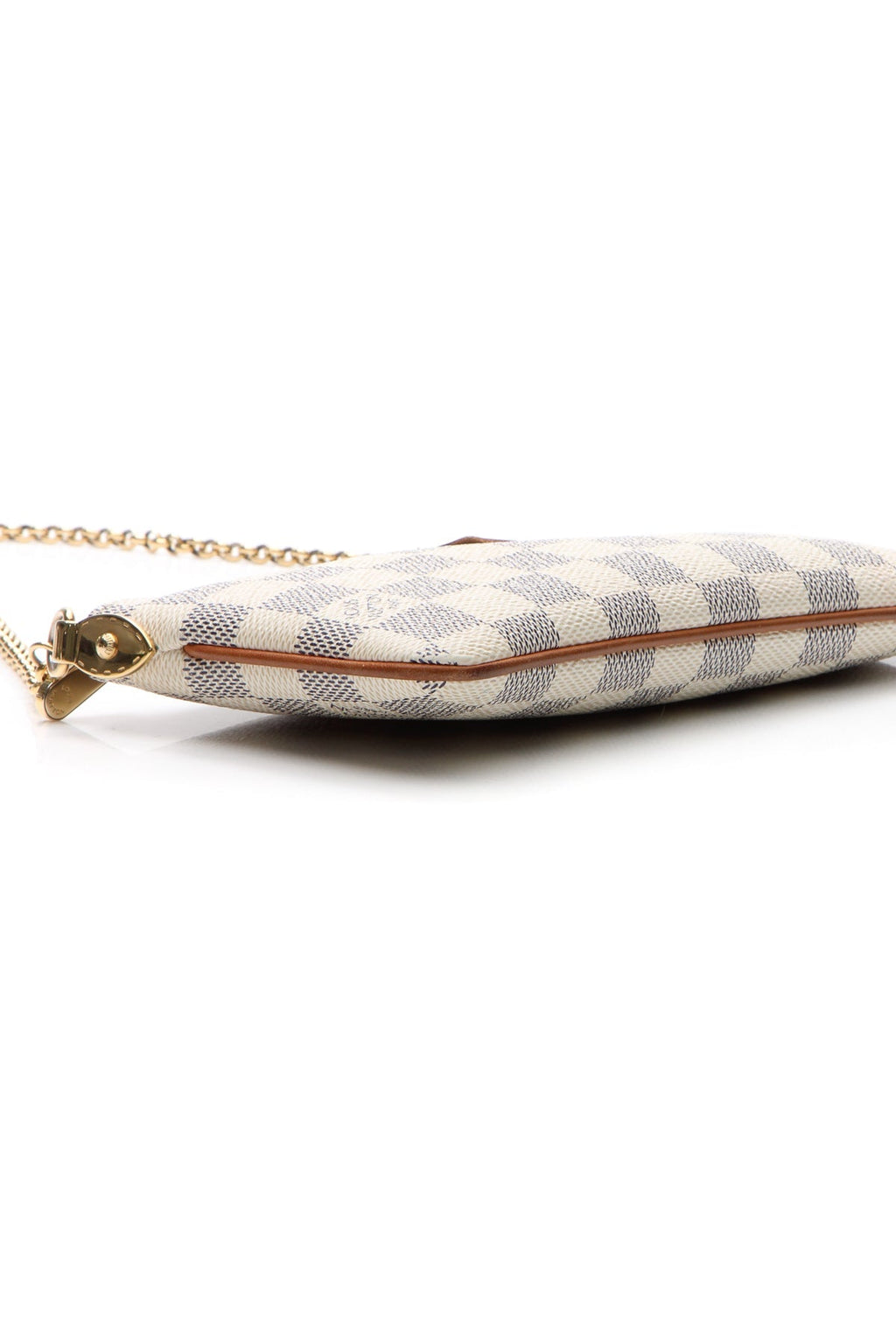 Milla MM Pochette Bag - Damier Azur