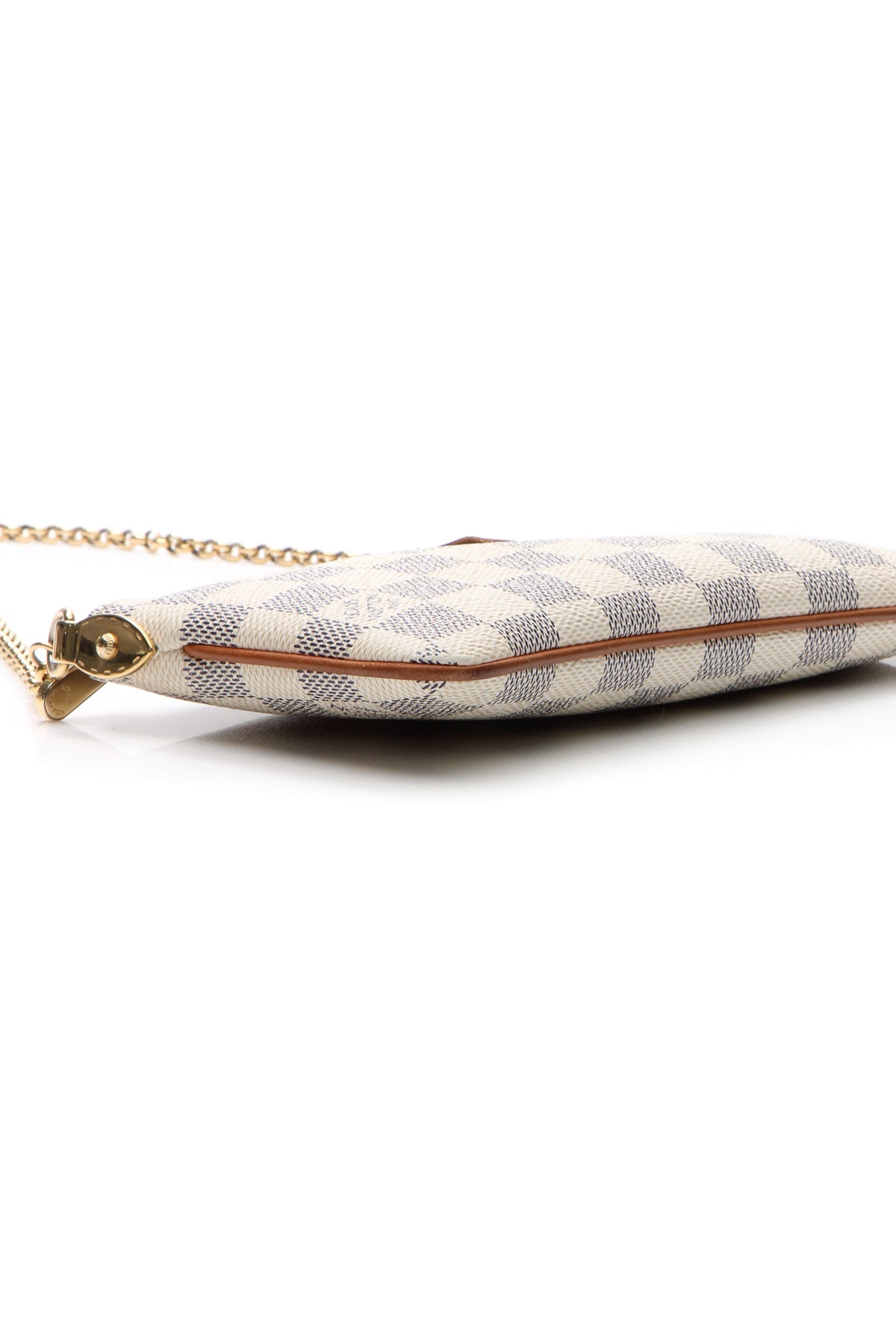 Milla MM Pochette Bag - Damier Azur