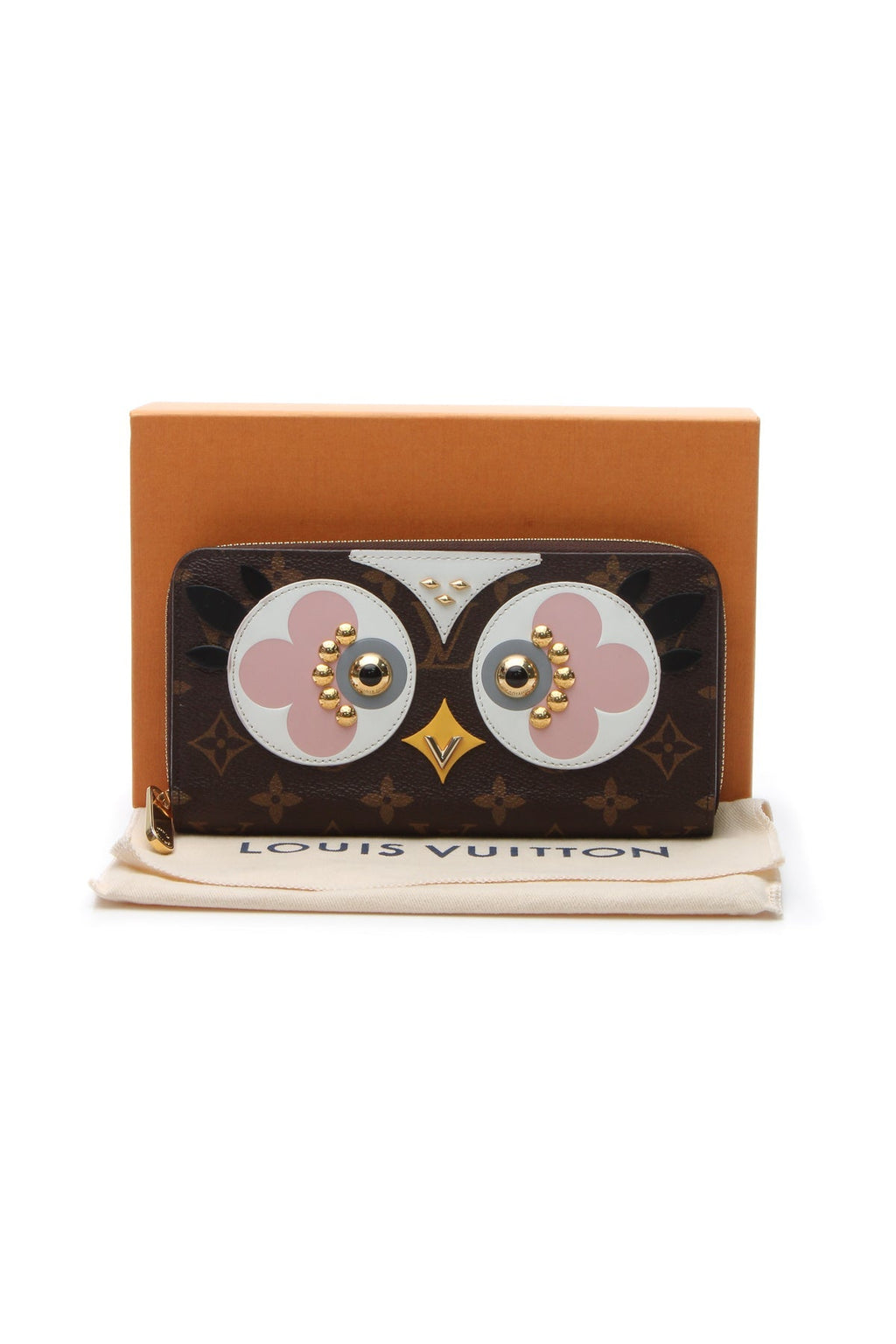 Owl Zippy Wallet - Monogram