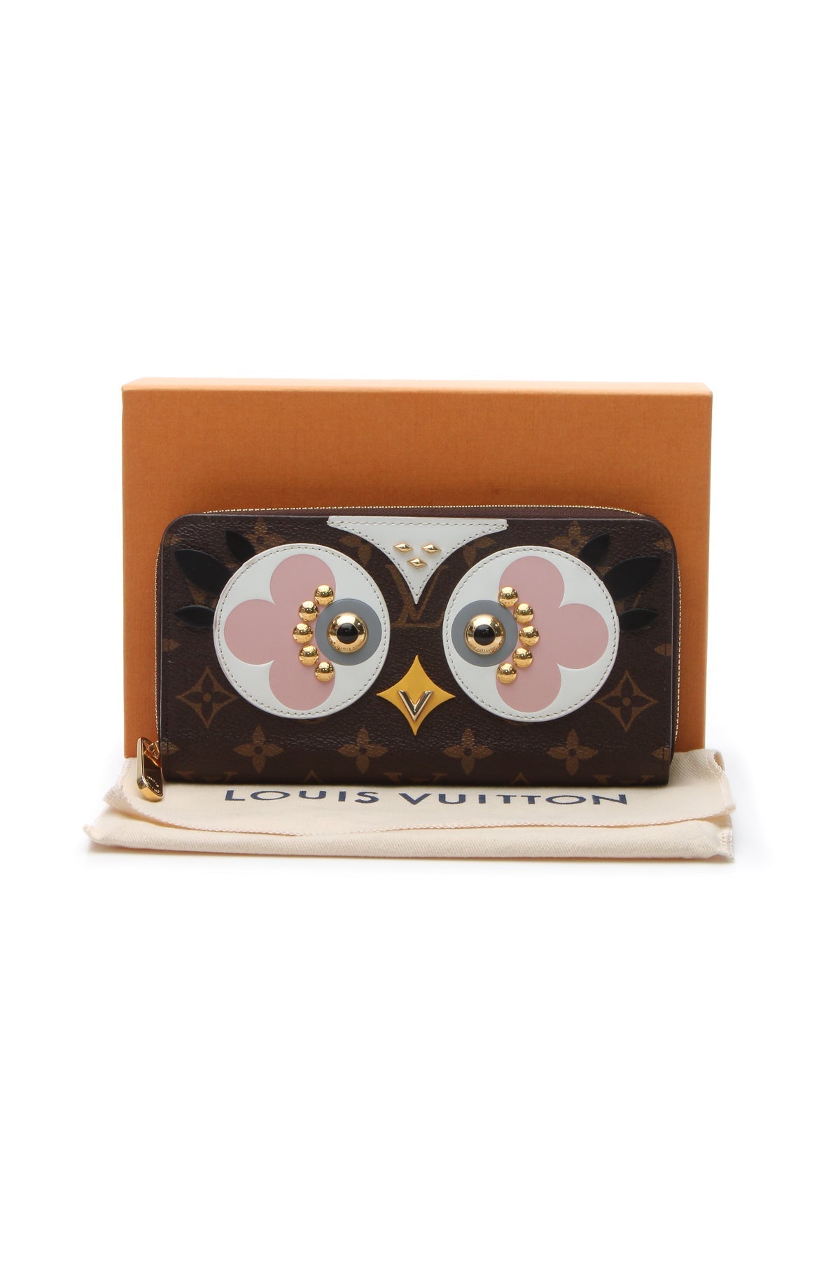 Owl Zippy Wallet - Monogram