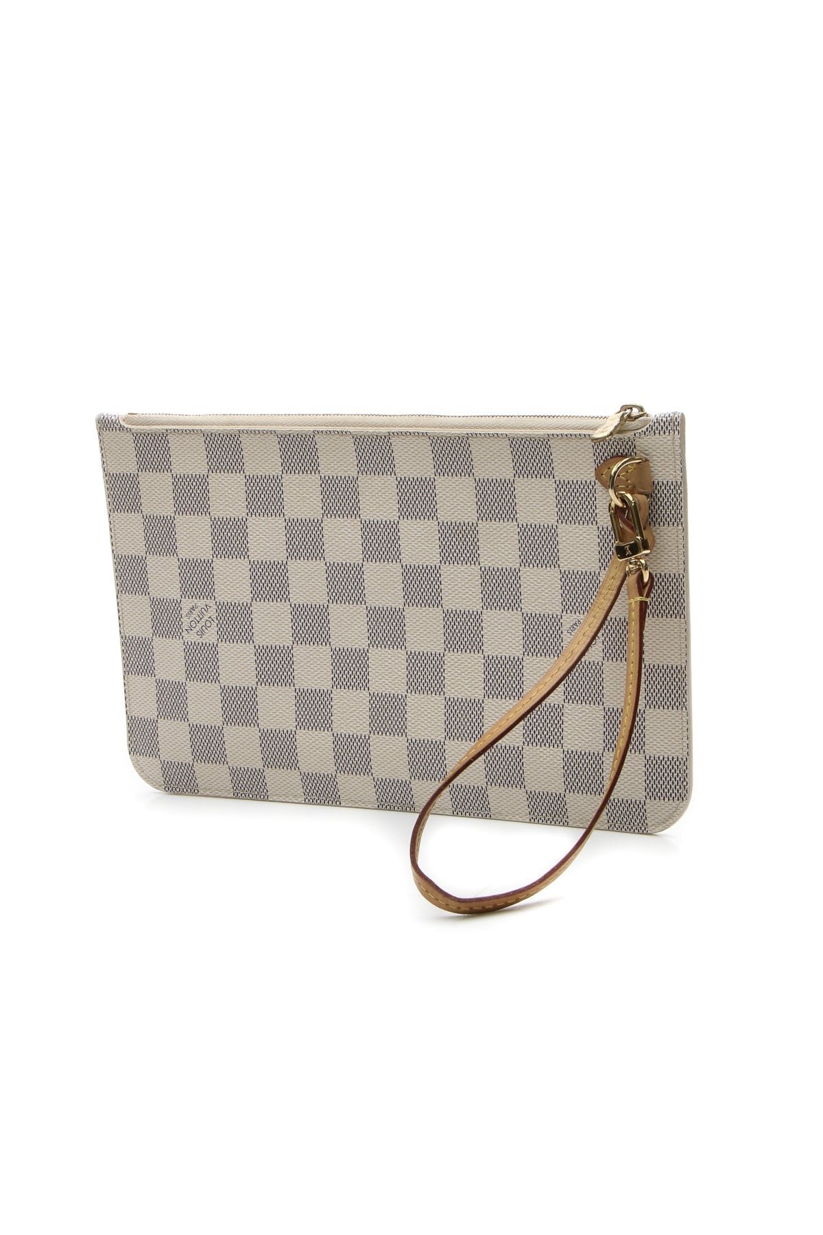 Neverfull Pouch Wristlet - Damier Azur