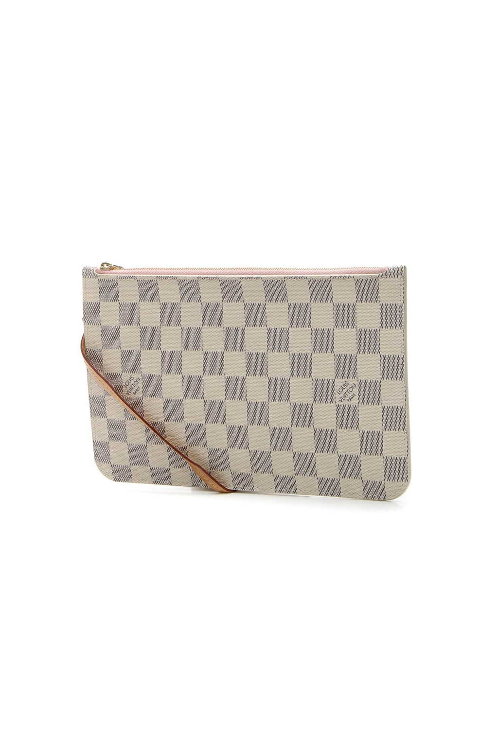 Neverfull Pouch Wristlet - Damier Azur