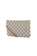 Neverfull Pouch Wristlet - Damier Azur