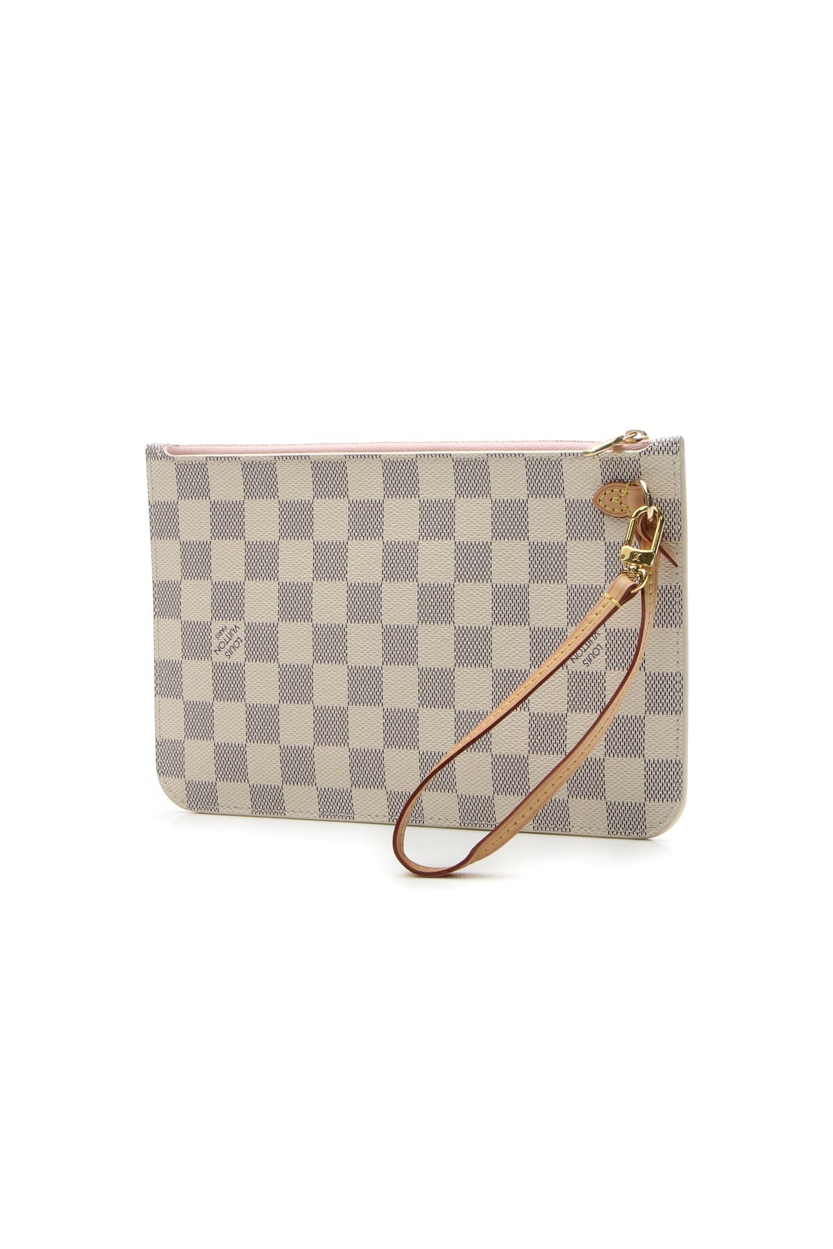 Neverfull Pouch Wristlet - Damier Azur