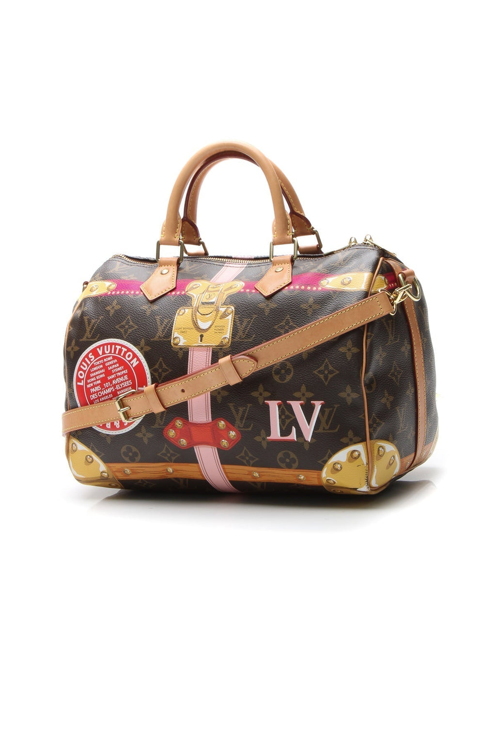 Summer Trunks Speedy Bandouliere 30 Bag - Monogram