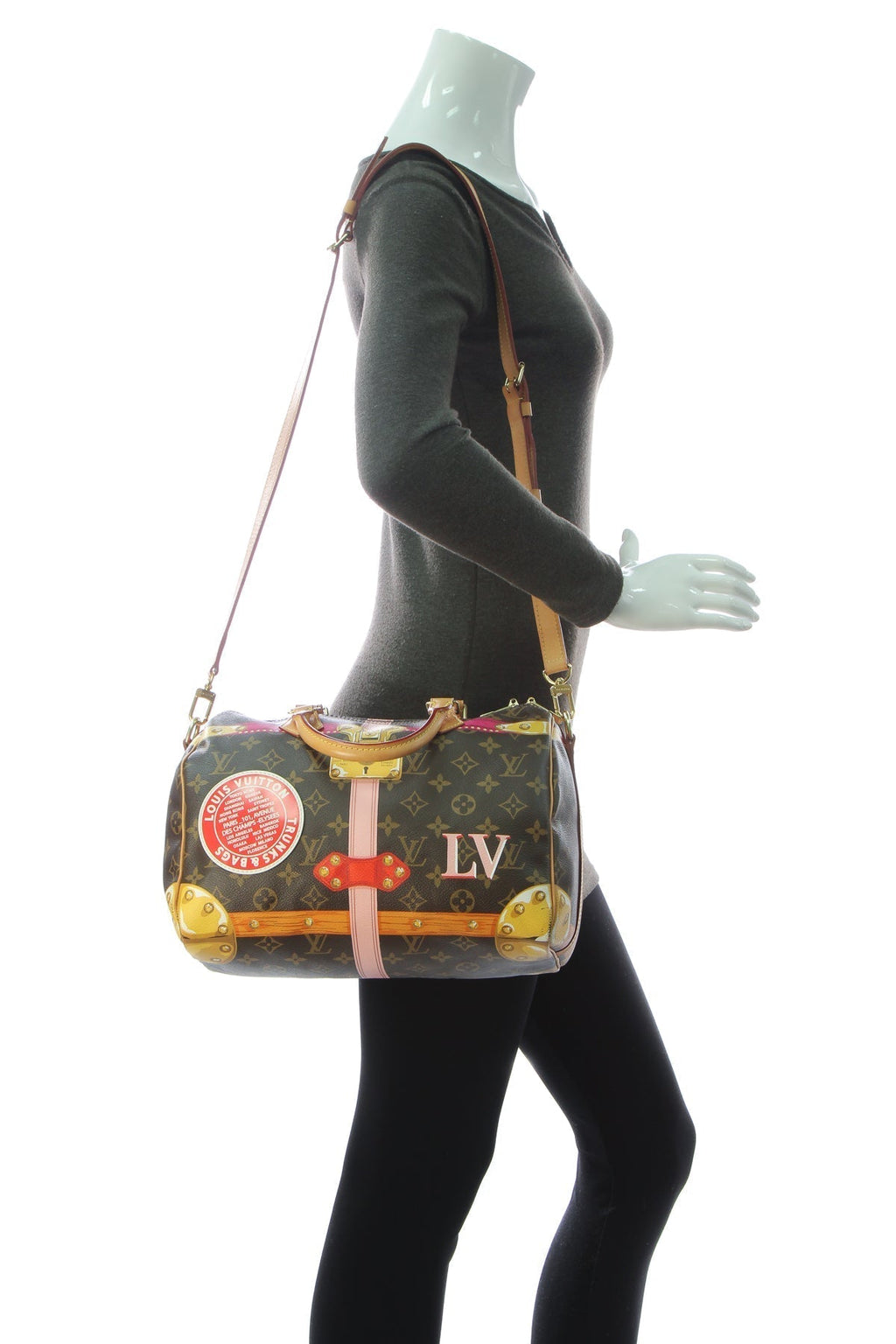 Summer Trunks Speedy Bandouliere 30 Bag - Monogram