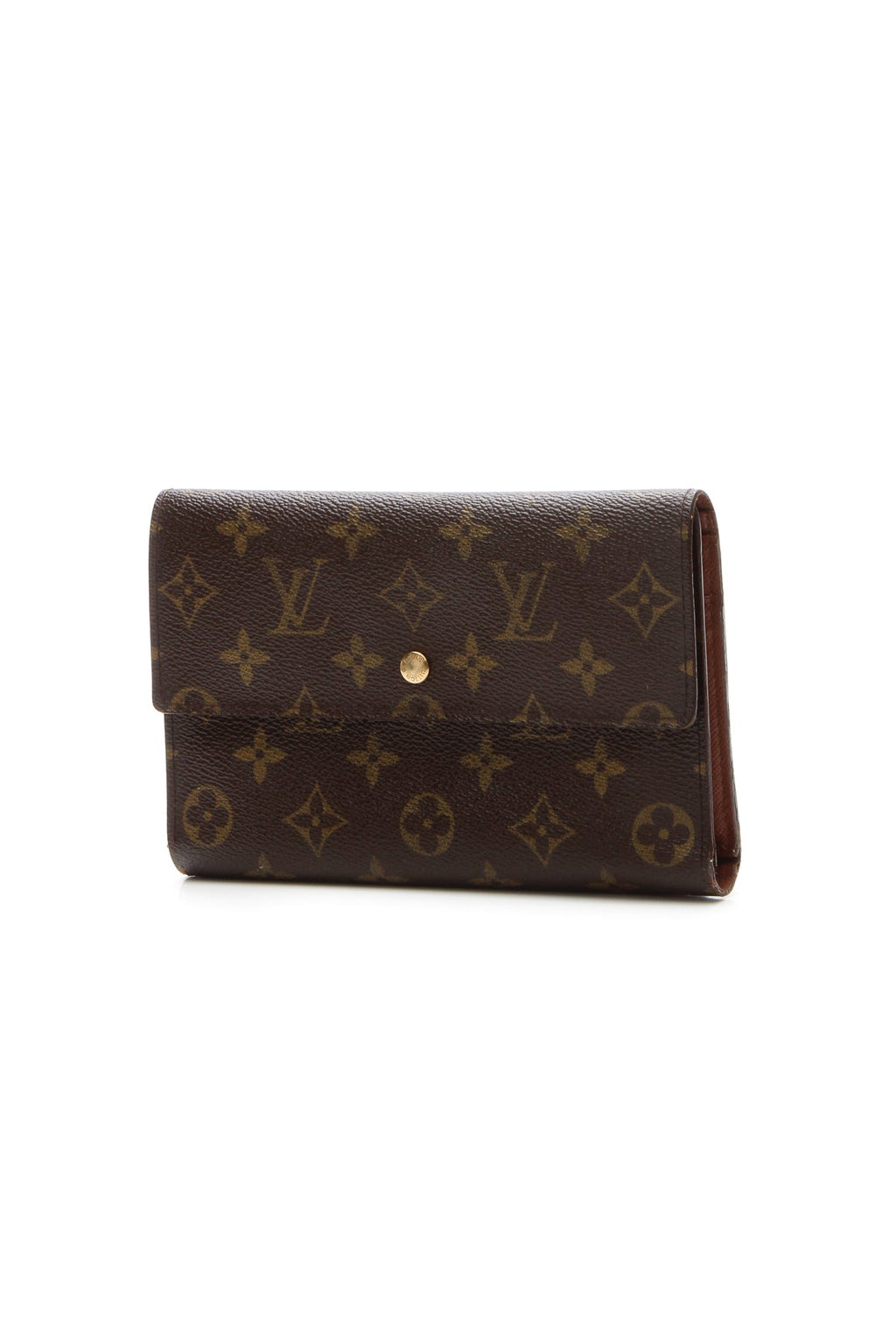 Vintage Passport Organizer Wallet - Monogram