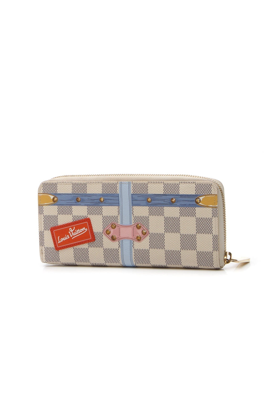 Summer Trunks Clemence Wallet - Damier Azur