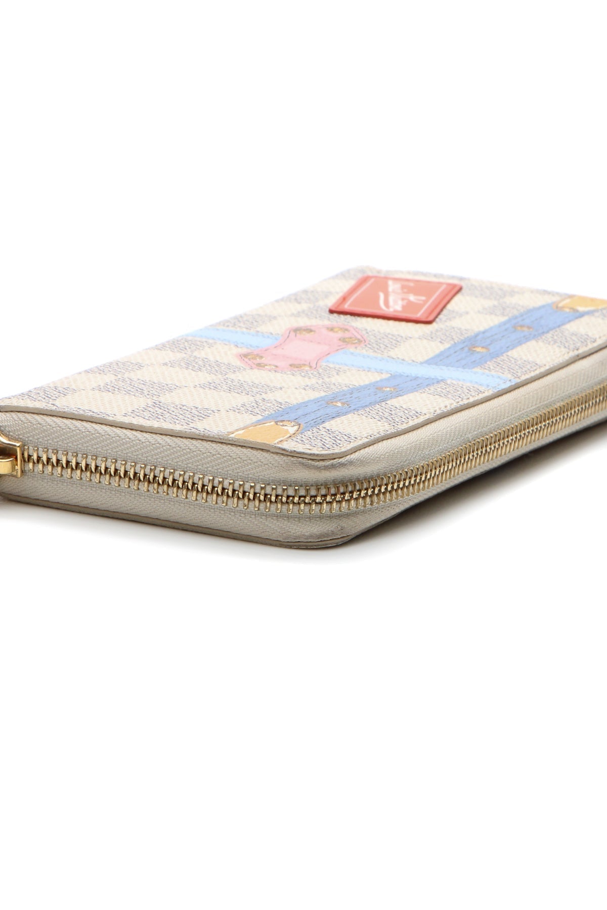 Summer Trunks Clemence Wallet - Damier Azur