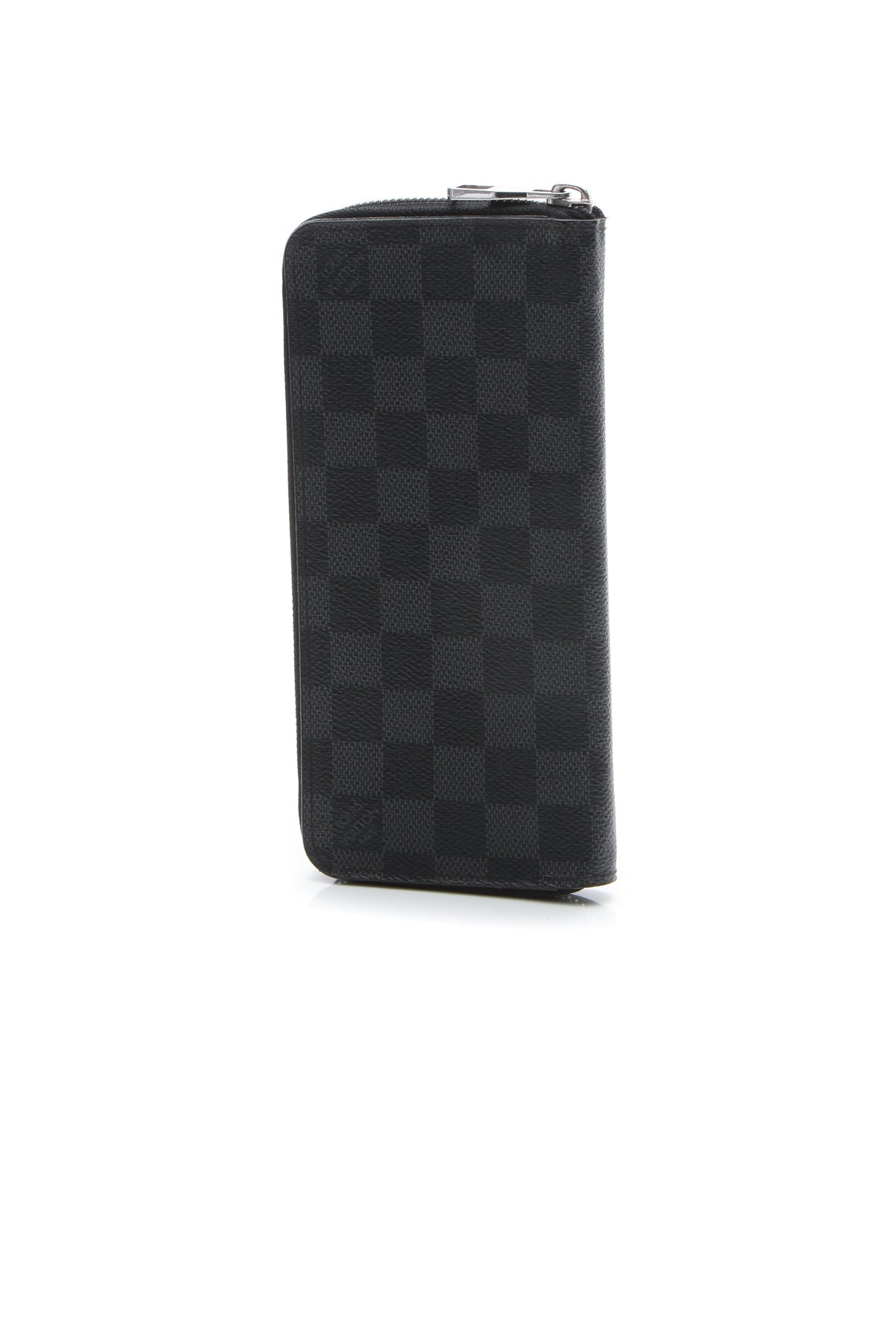 Vertical Zippy Wallet - Damier Graphite