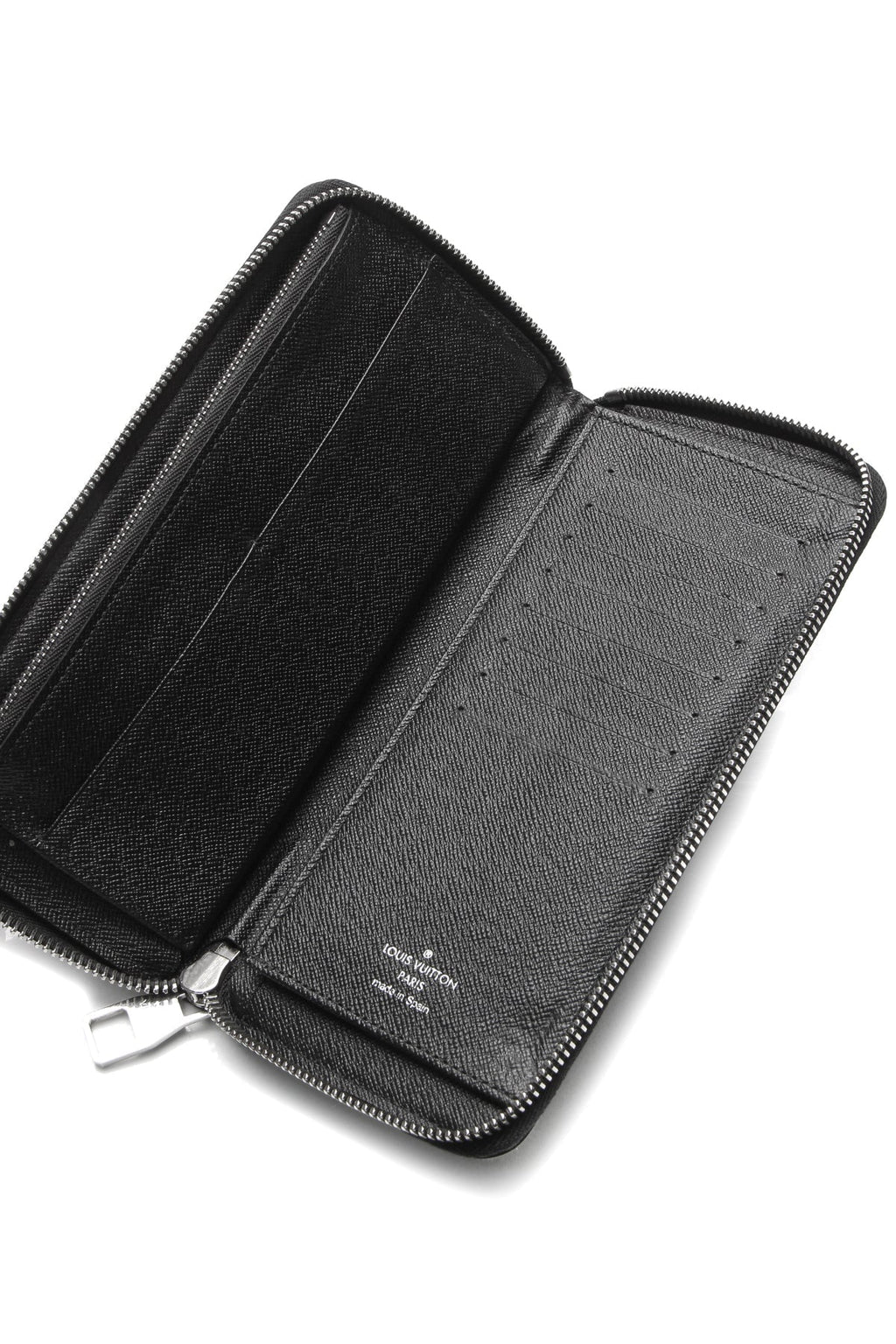 Vertical Zippy Wallet - Damier Graphite