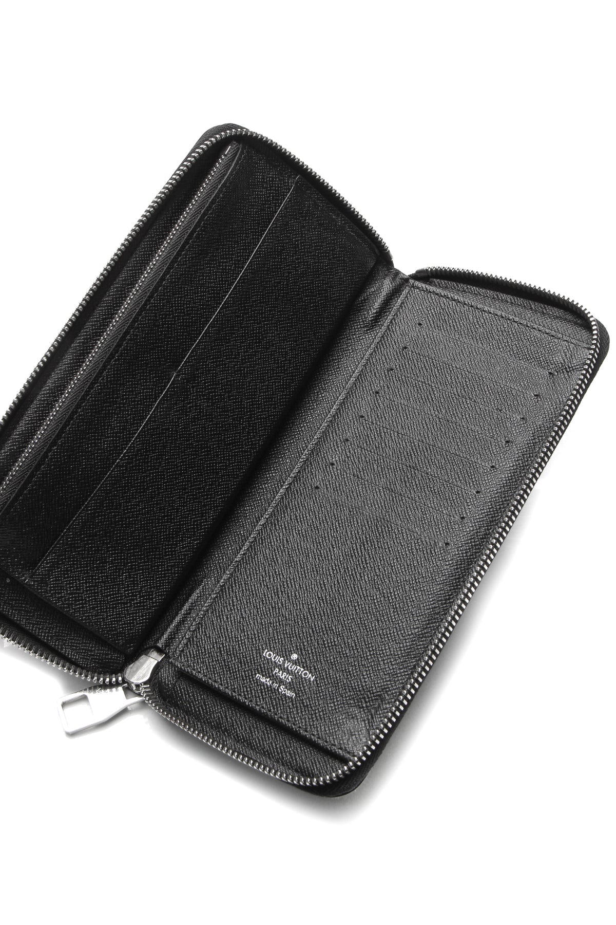 Vertical Zippy Wallet - Damier Graphite