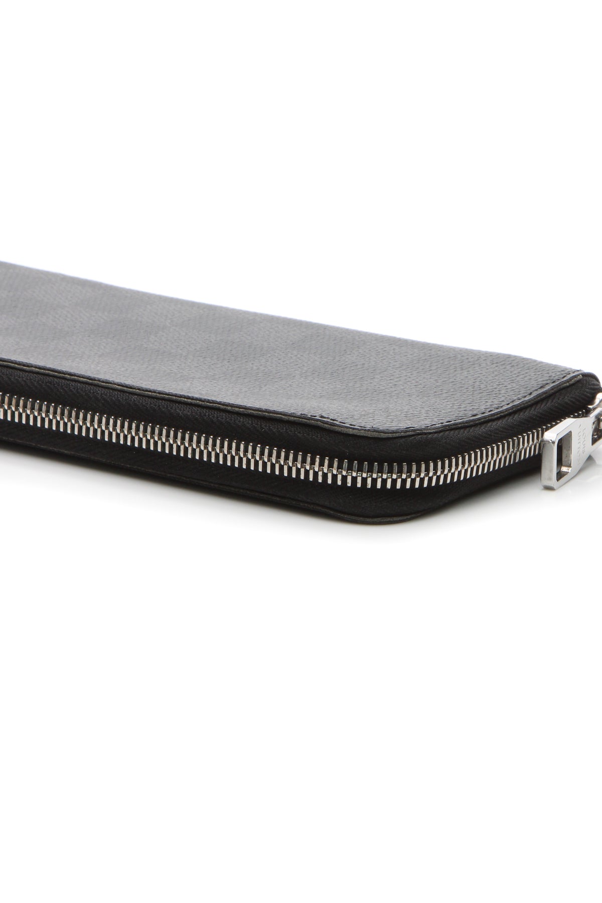 Vertical Zippy Wallet - Damier Graphite