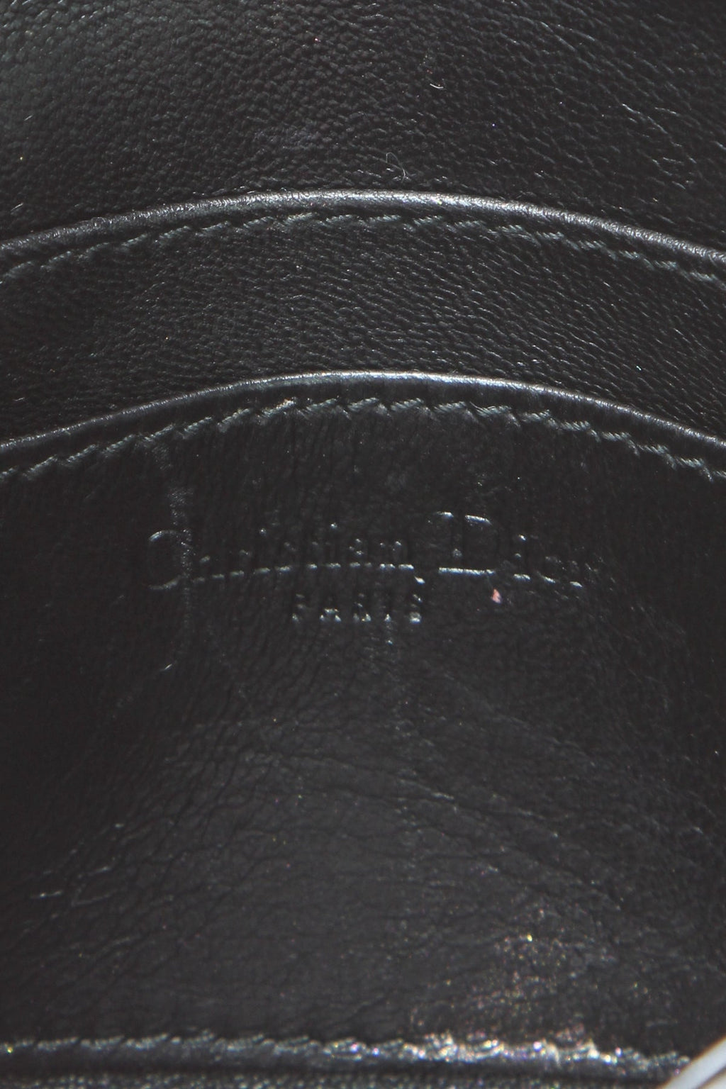 Cannage Mini Flap Chain Bag - Black