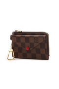 Recto Verso Card Holder - Damier Ebene/Red
