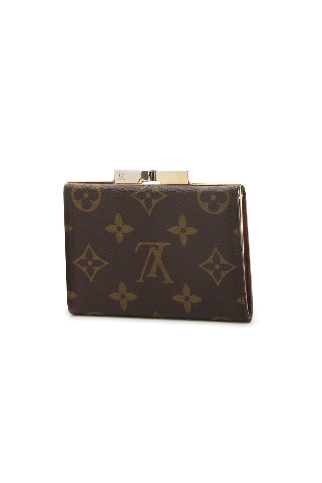 Vintage Kiss Lock Coin Purse - Monogram