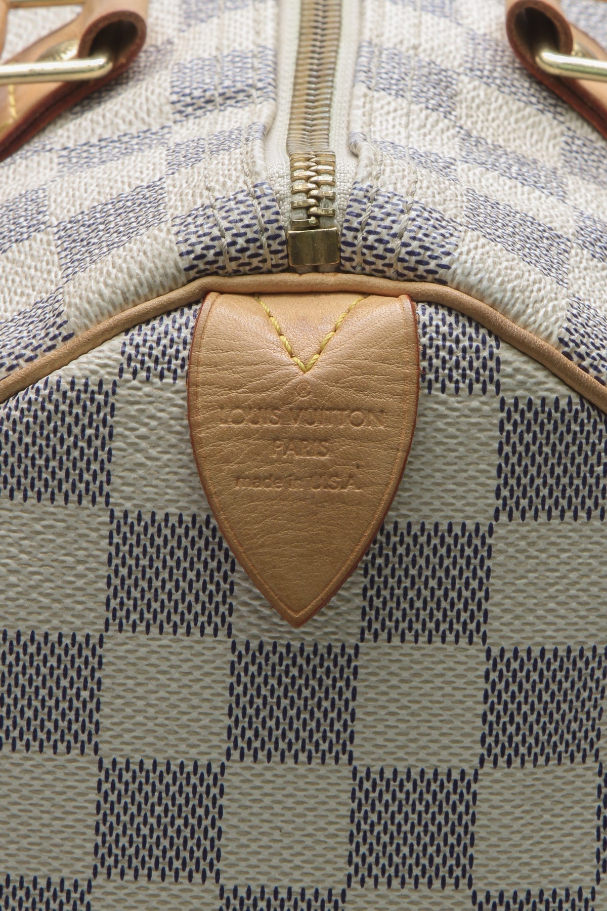 Speedy 30 Bag - Damier Azur