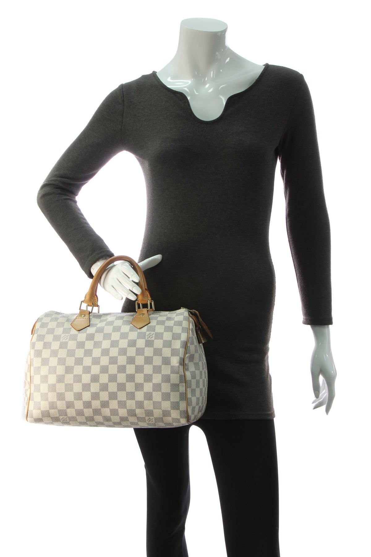 Speedy 30 Bag - Damier Azur