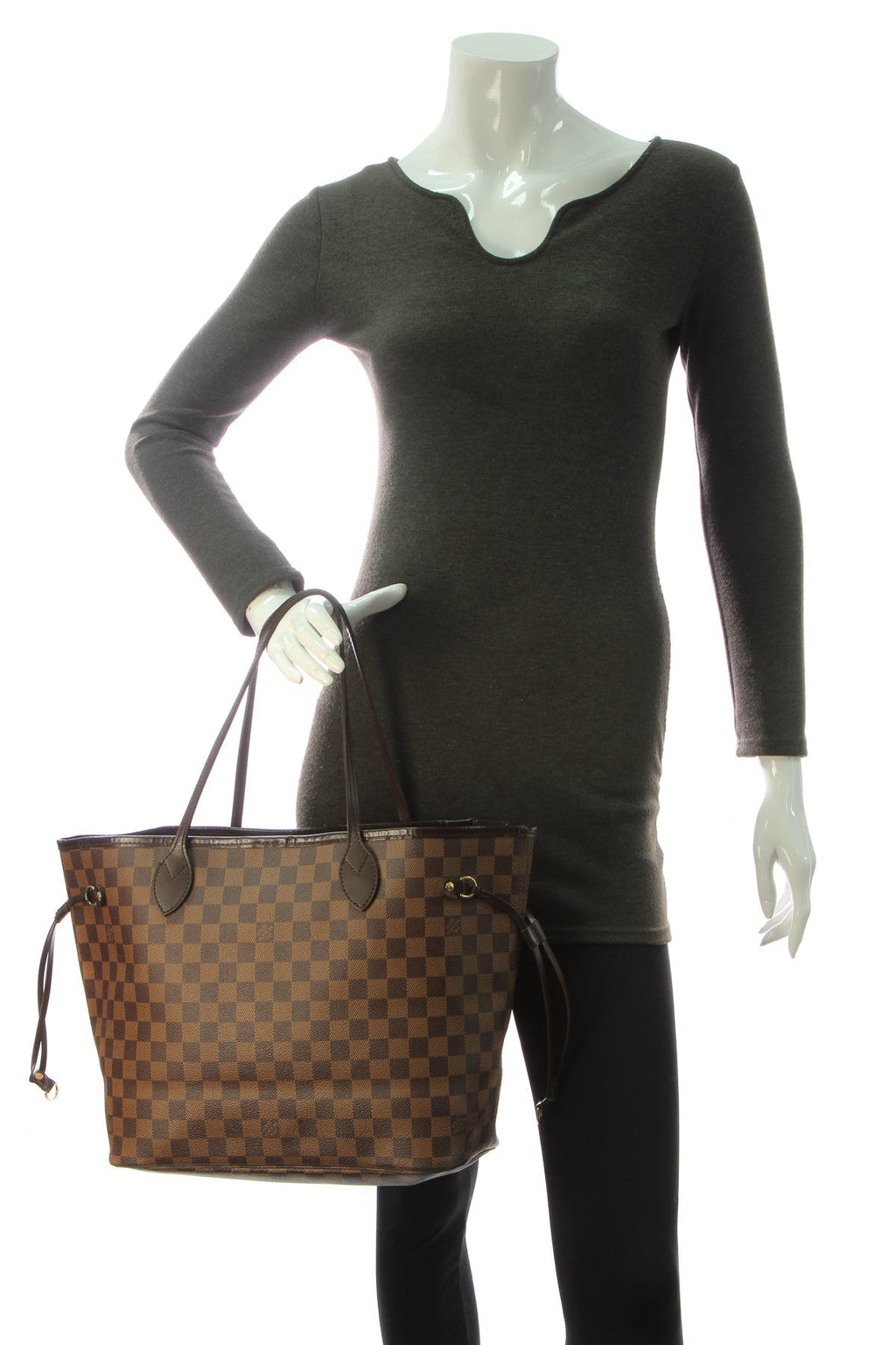 Neverfull MM Tote Bag- Damier Ebene