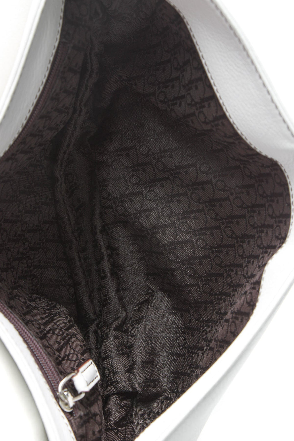 Double Saddle Bag - White