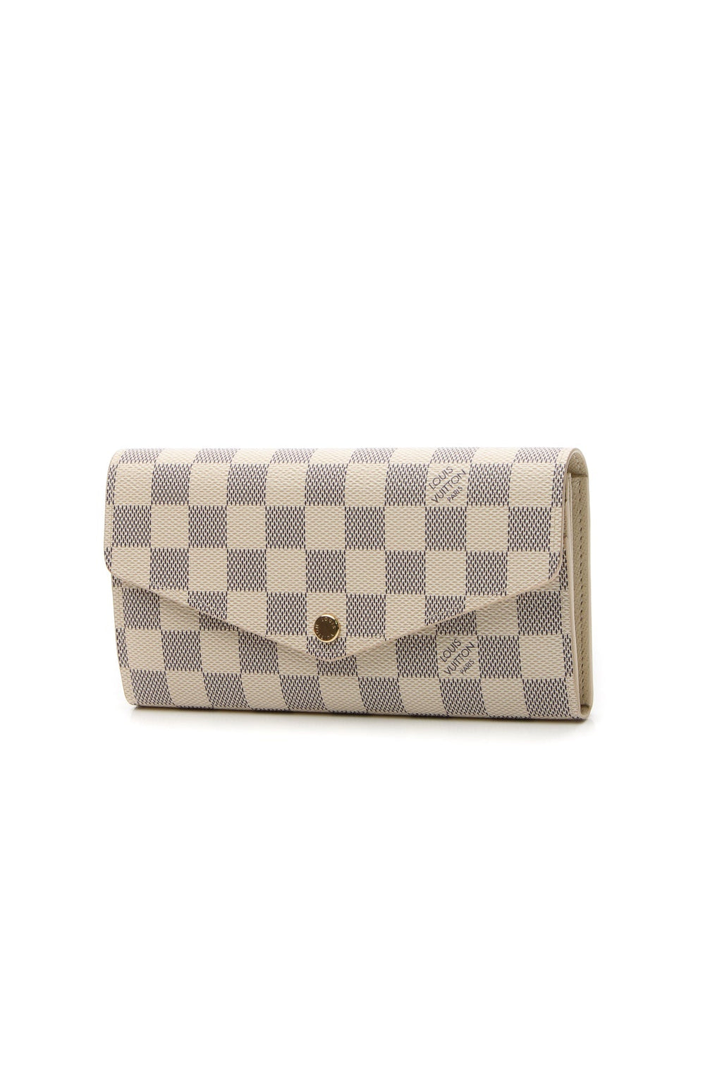 Sarah Wallet - Damier Azur