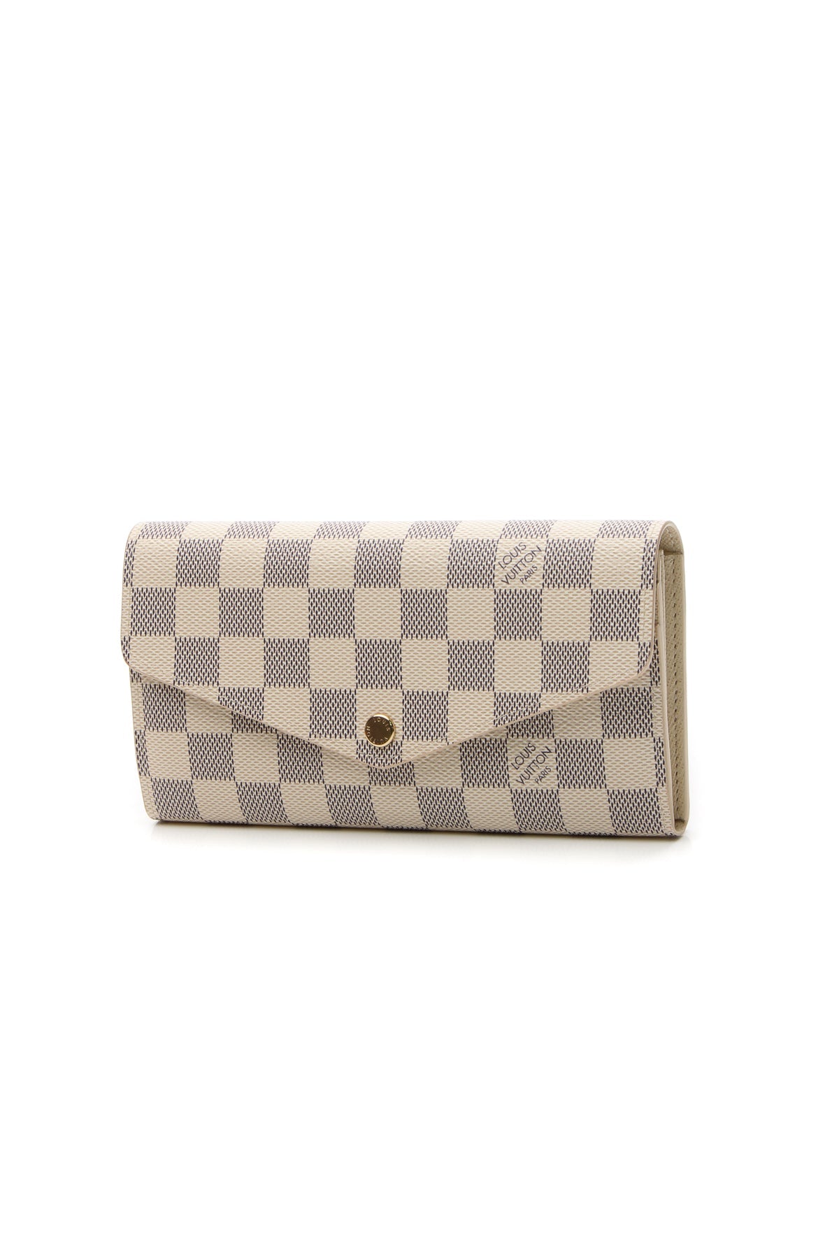 Sarah Wallet - Damier Azur