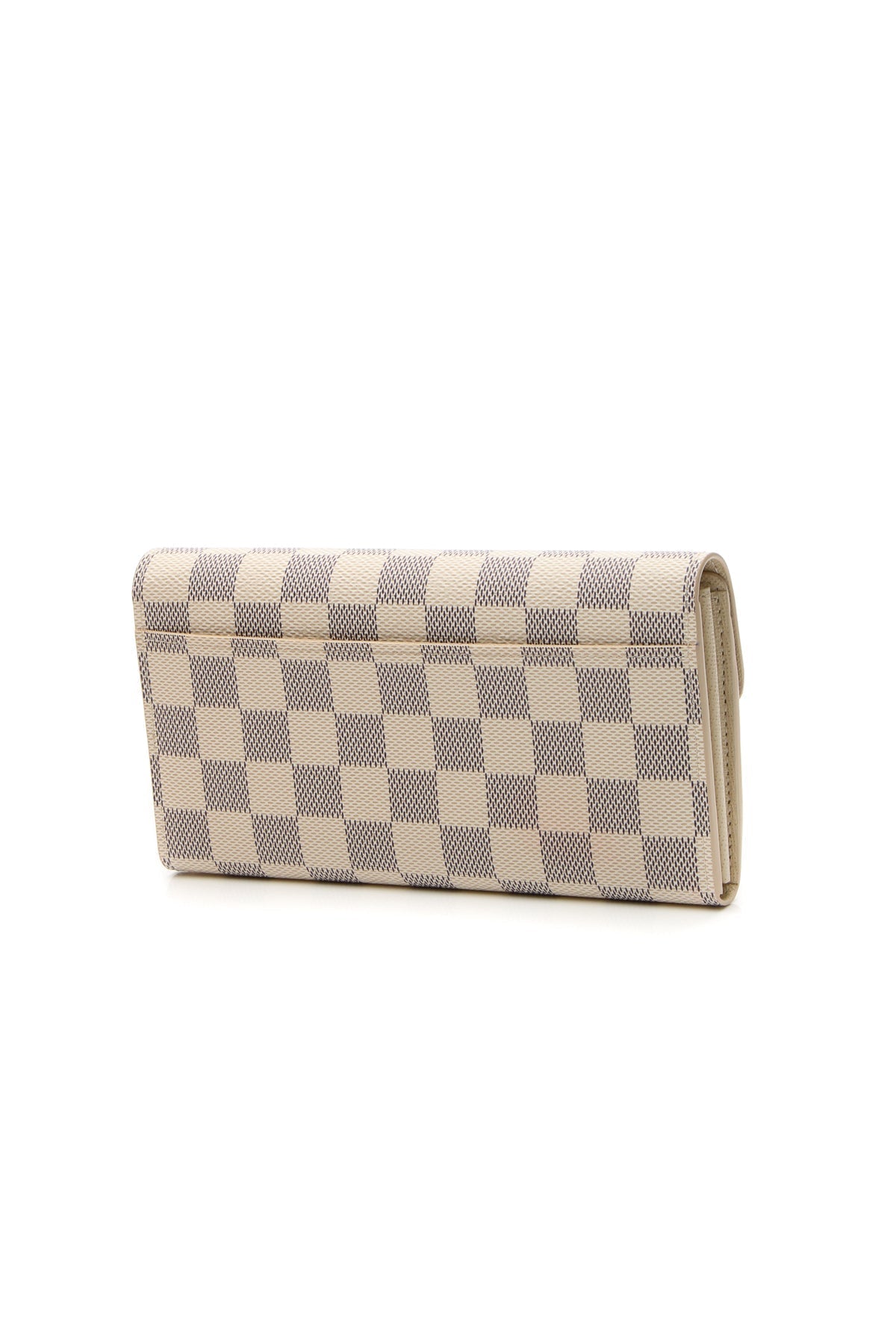 Sarah Wallet - Damier Azur