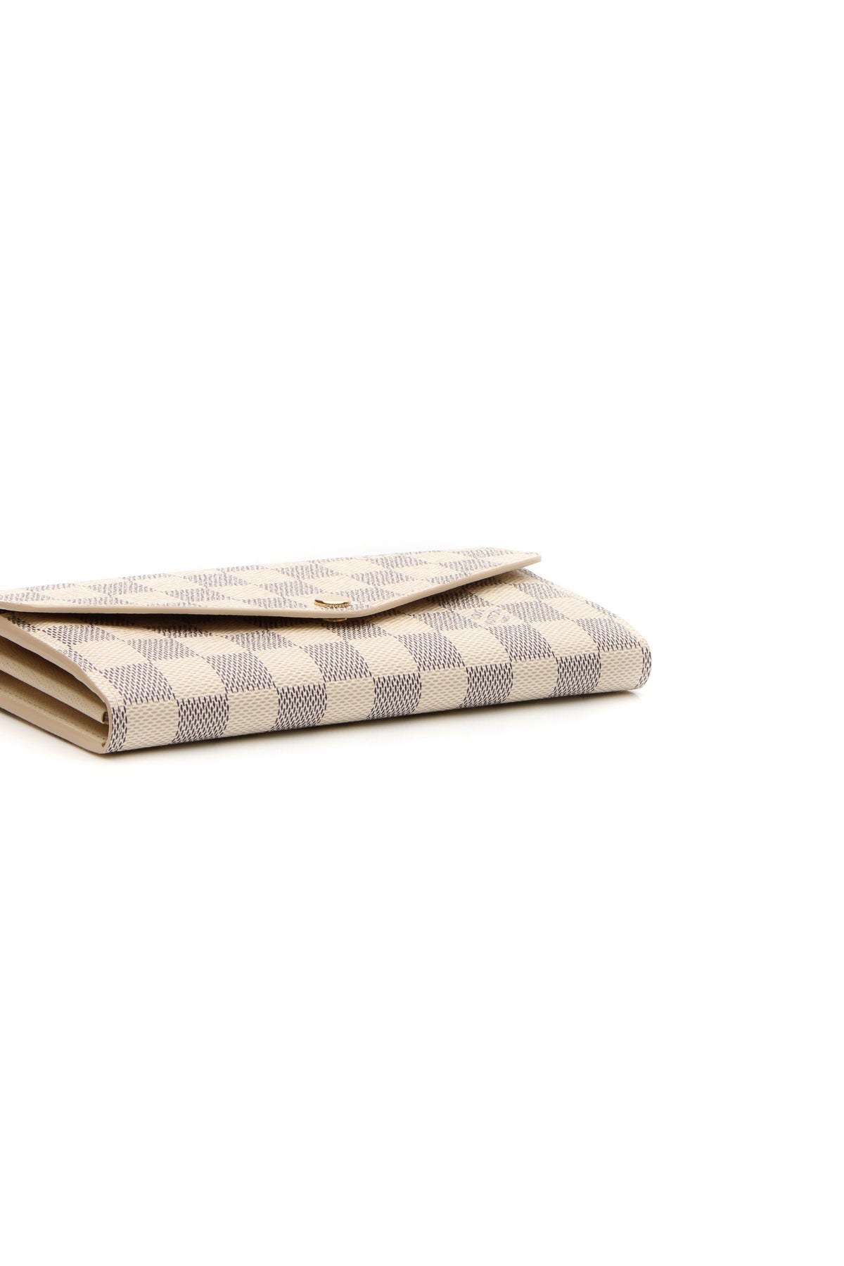 Sarah Wallet - Damier Azur