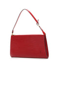 Vintage Epi Pochette 24 Accessoires Bag - Red