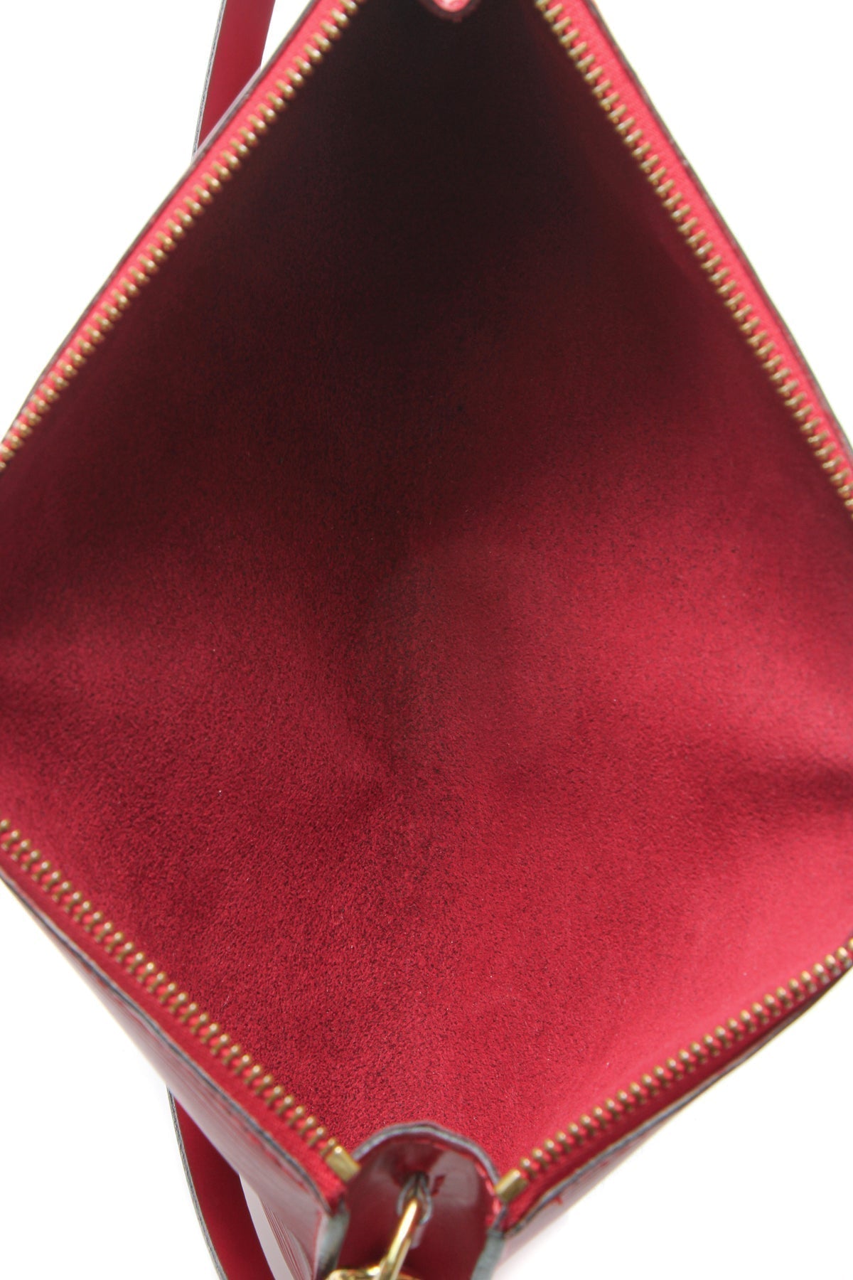 Vintage Epi Pochette 24 Accessoires Bag - Red