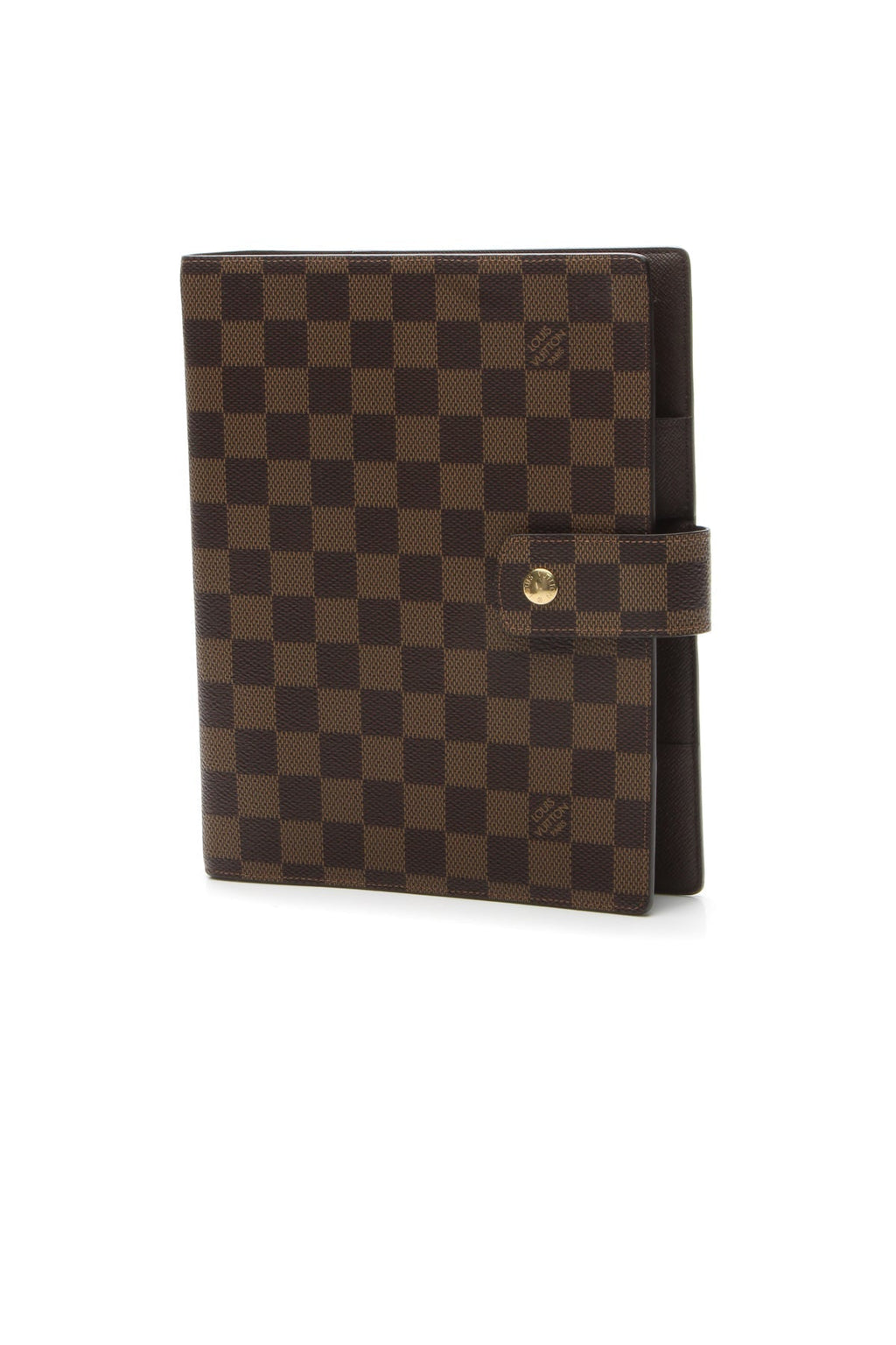 Large Ring Agenda Cover - Damier Ebene