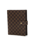 Large Ring Agenda Cover - Damier Ebene