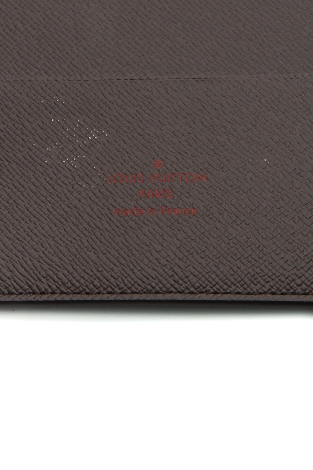 Large Ring Agenda Cover - Damier Ebene