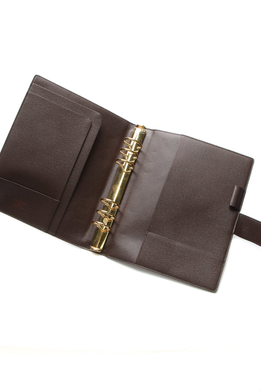 Large Ring Agenda Cover - Damier Ebene