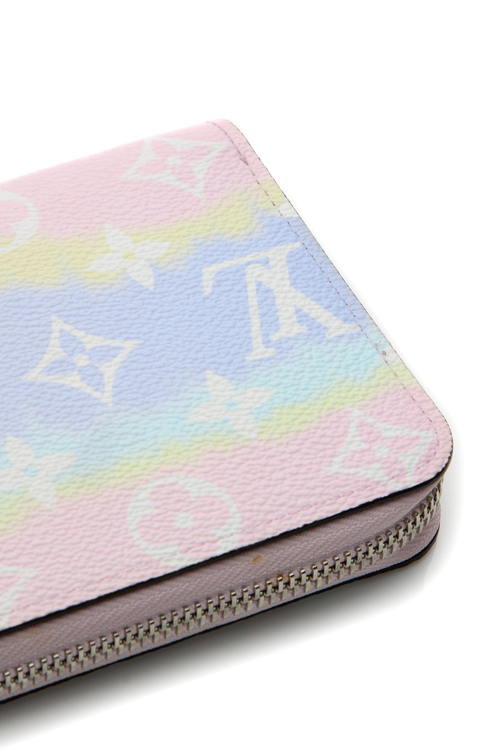 Escale Zippy Wallet - Pastel Multicolor Monogram