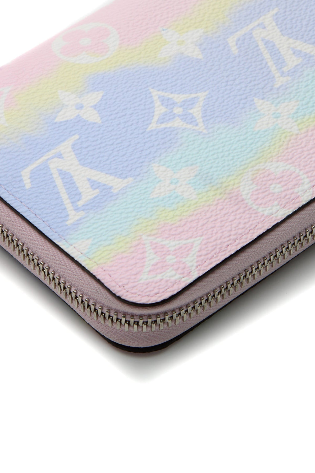 Escale Zippy Wallet - Pastel Multicolor Monogram