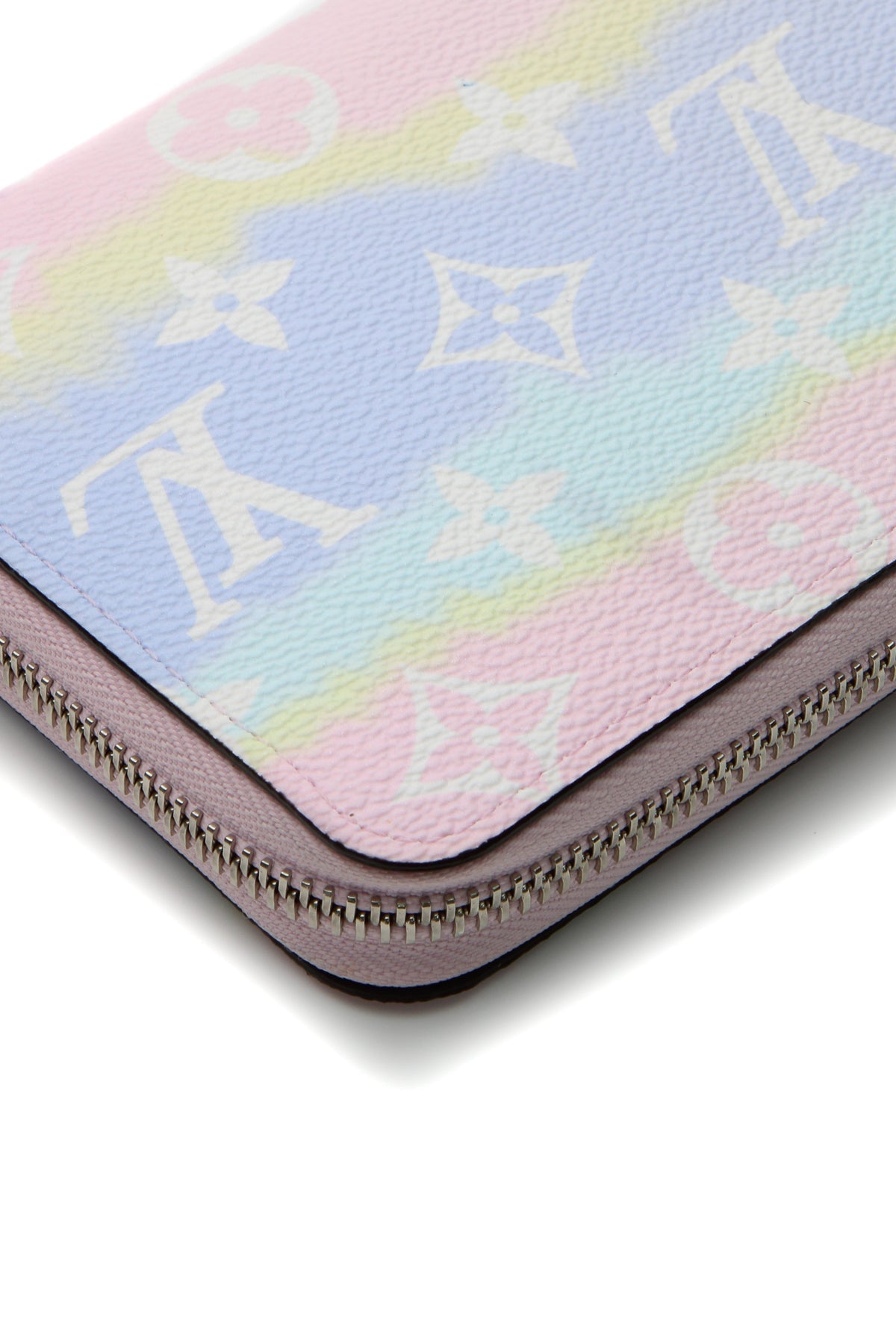Escale Zippy Wallet - Pastel Multicolor Monogram
